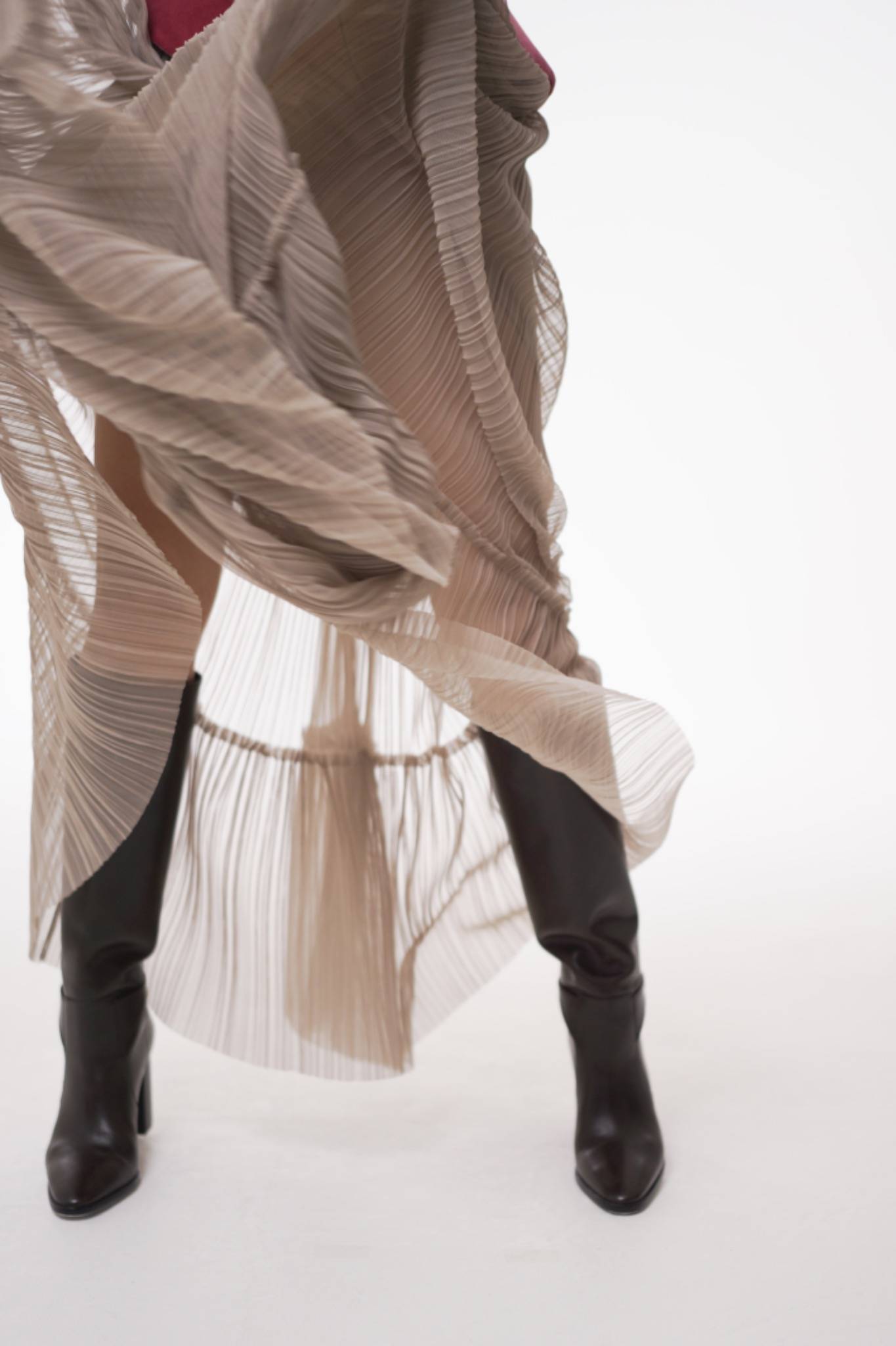 Sauvage Plissée Skirt
