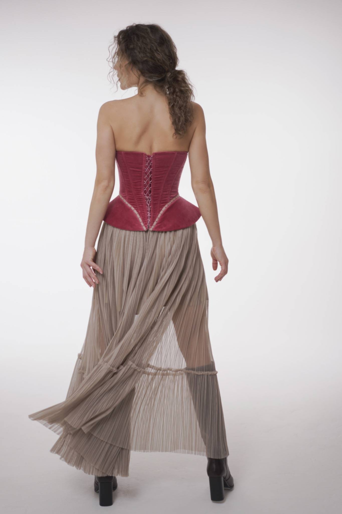 Sauvage Plissée Skirt