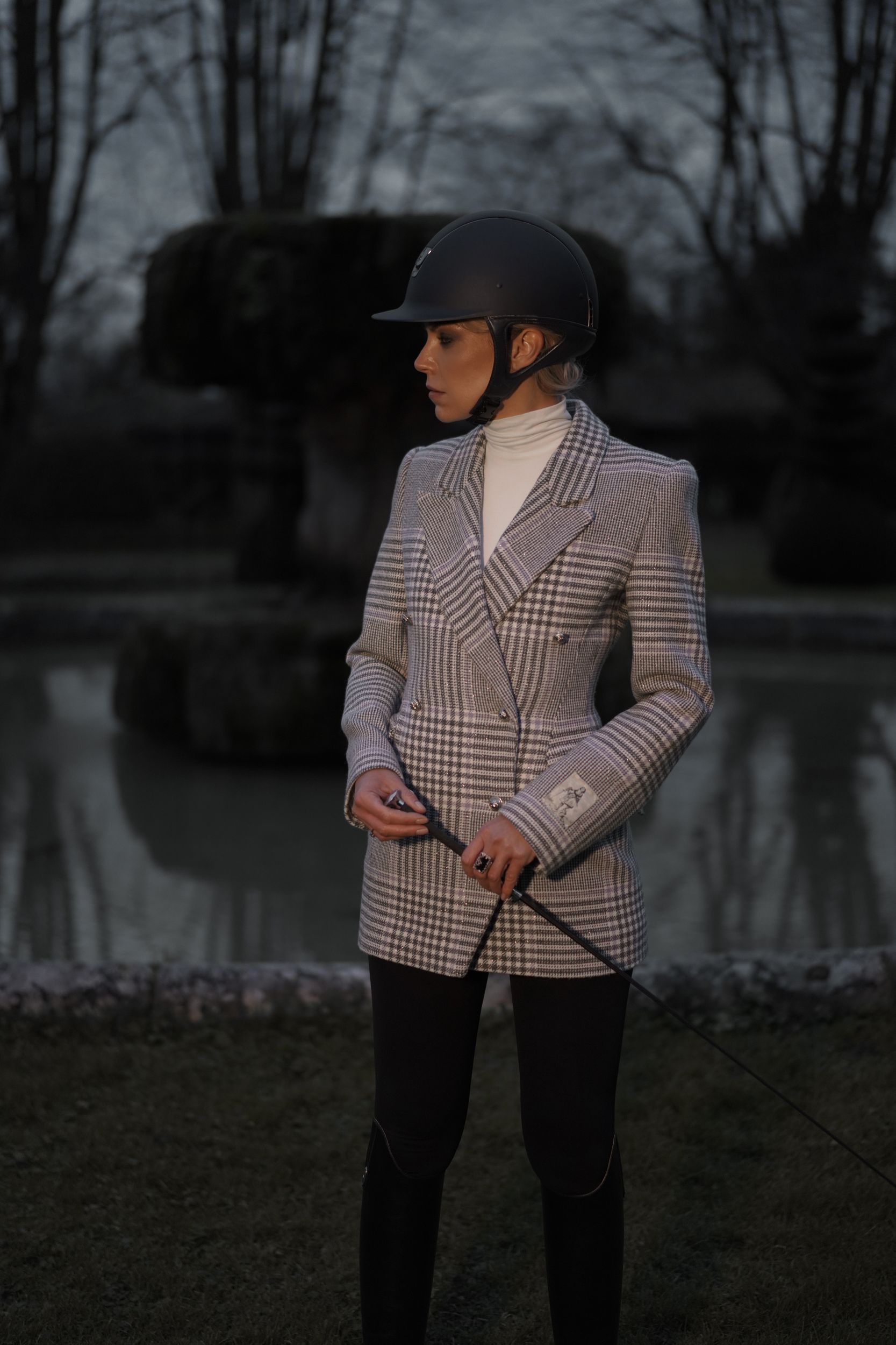 Double-breasted wool blazer Visions of Jeanne