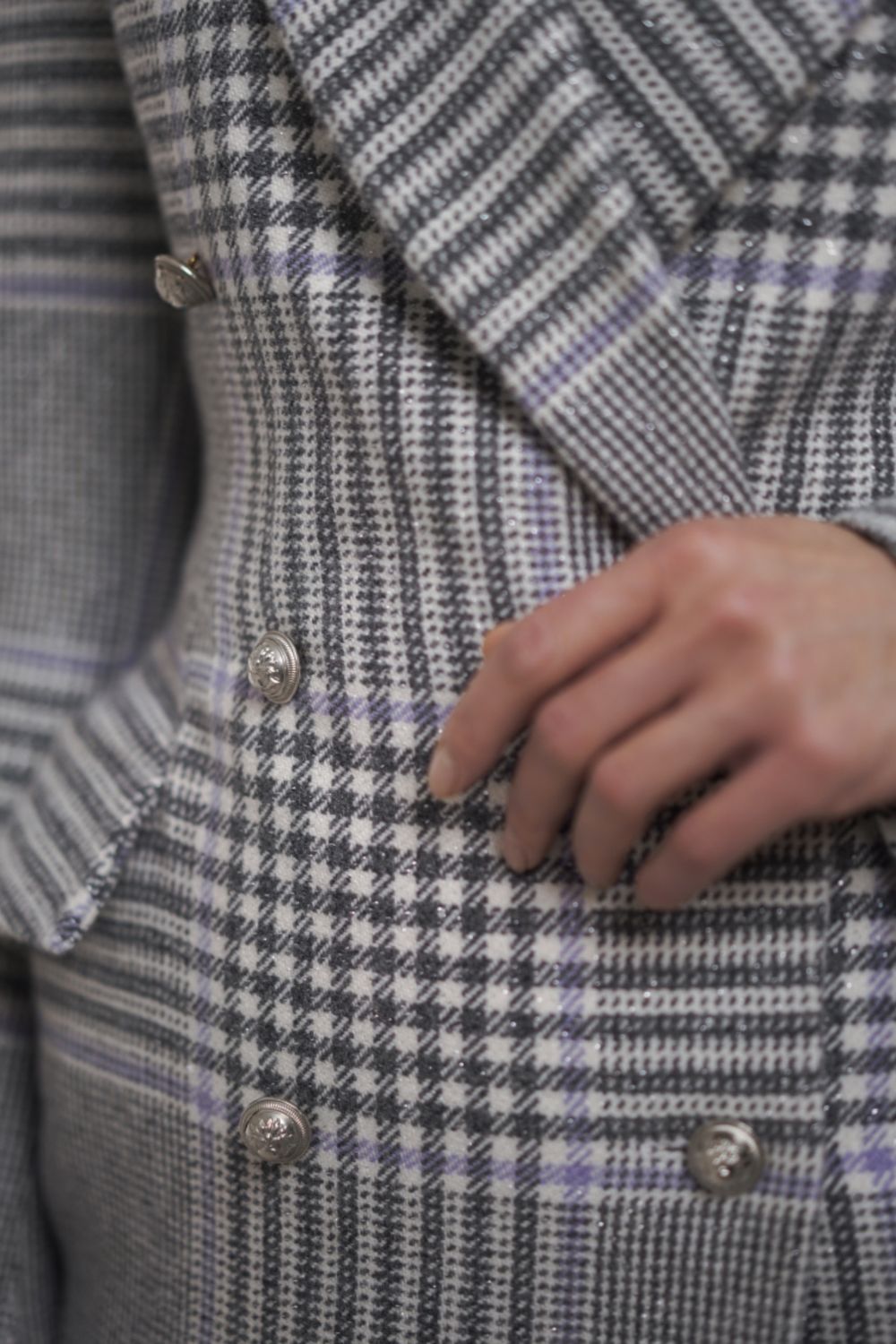 Double-breasted wool blazer Visions of Jeanne