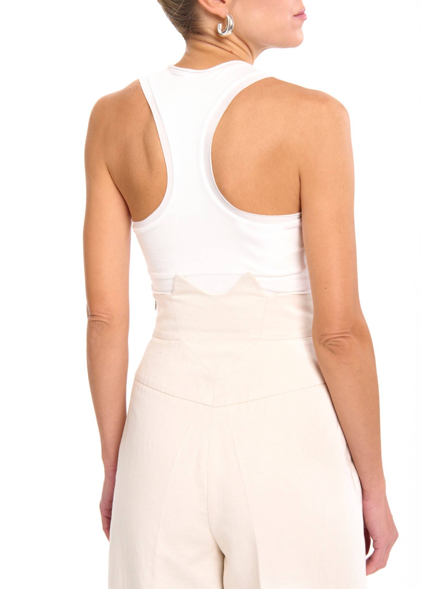High-waisted trousers Mimaussy