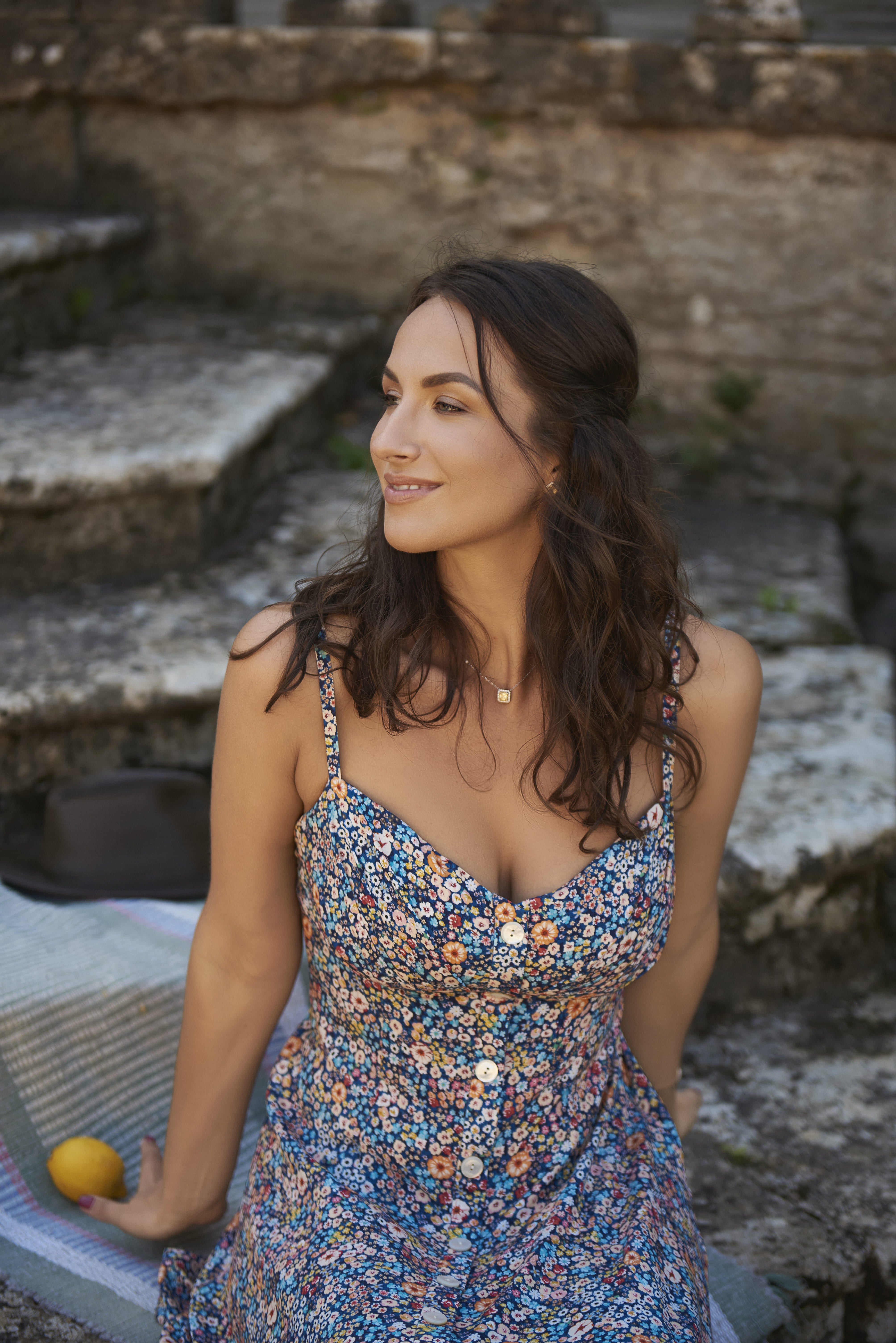 Viscose Dress Fleur d’Été