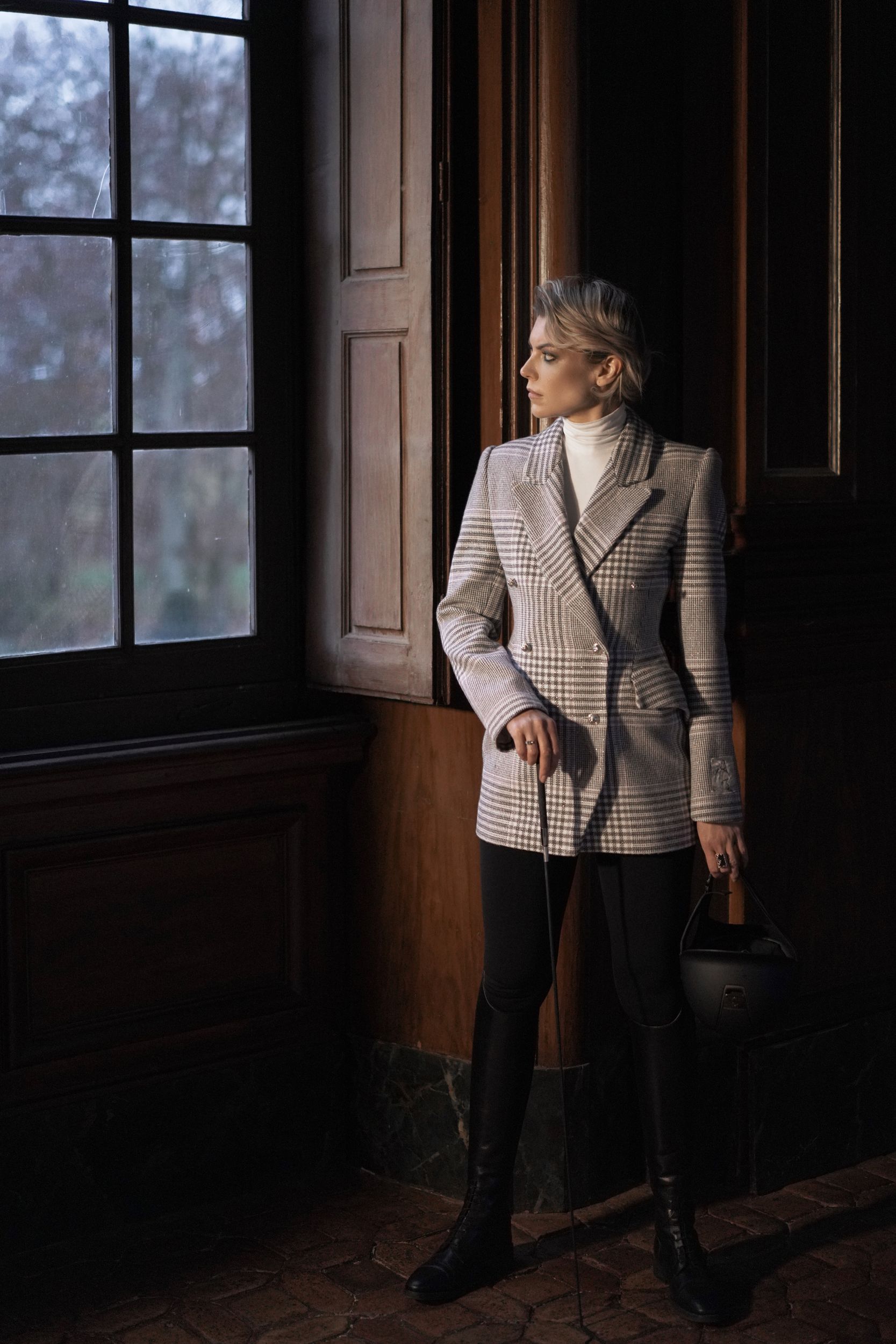 Double-breasted wool blazer Visions of Jeanne