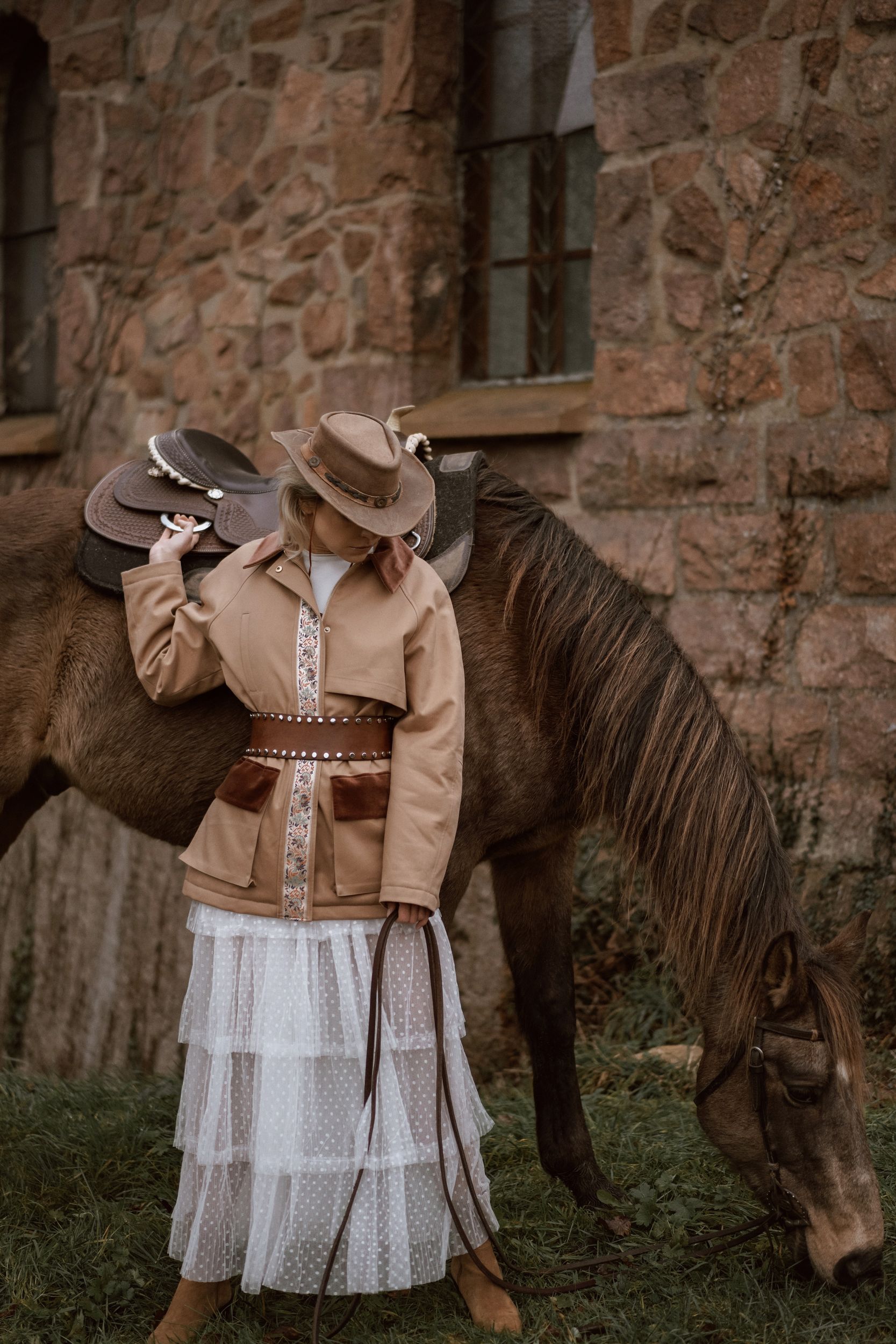 Heritage embroidered jacket Thread of Time