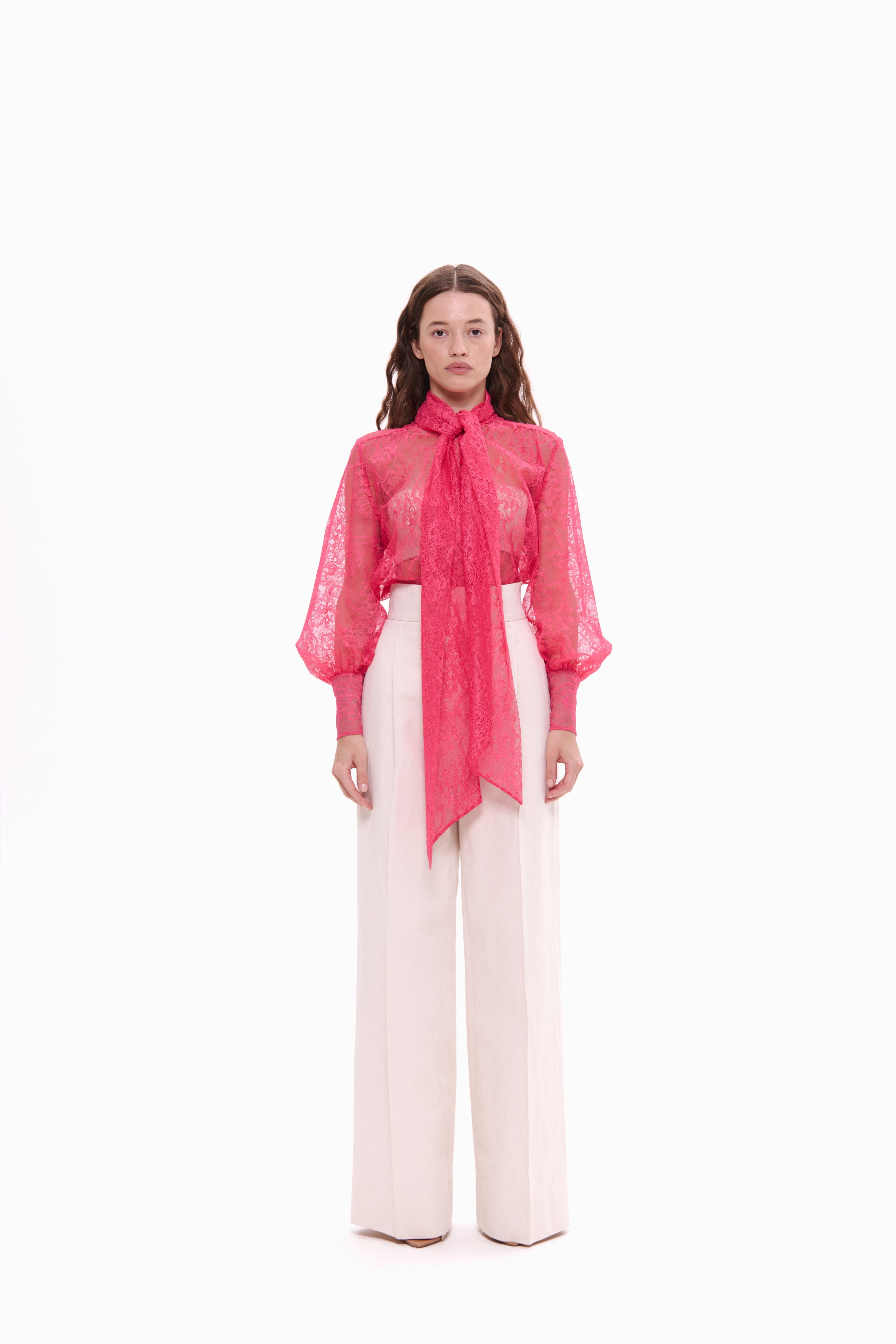High-Waisted Trousers Catty
