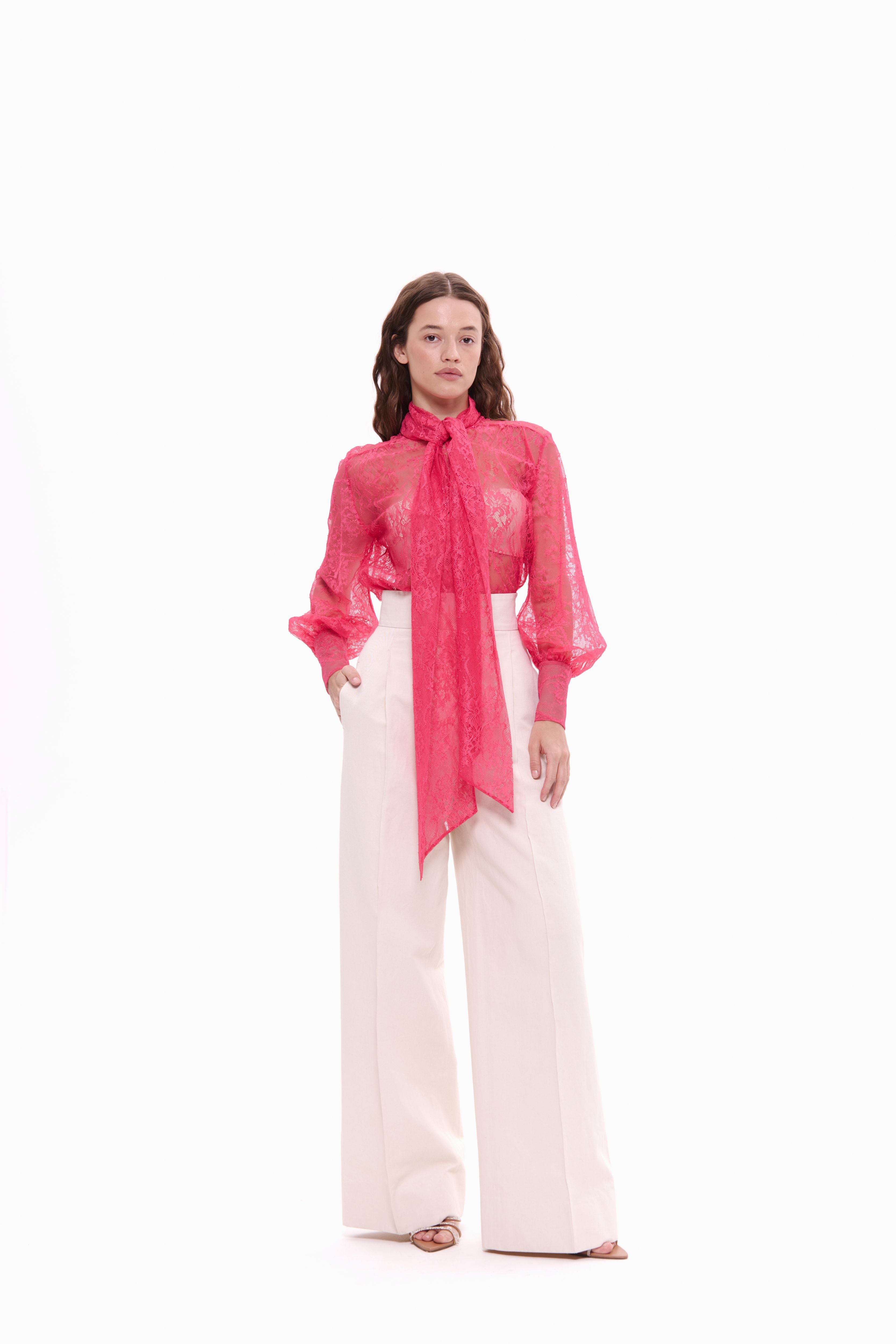 High-Waisted Trousers Catty