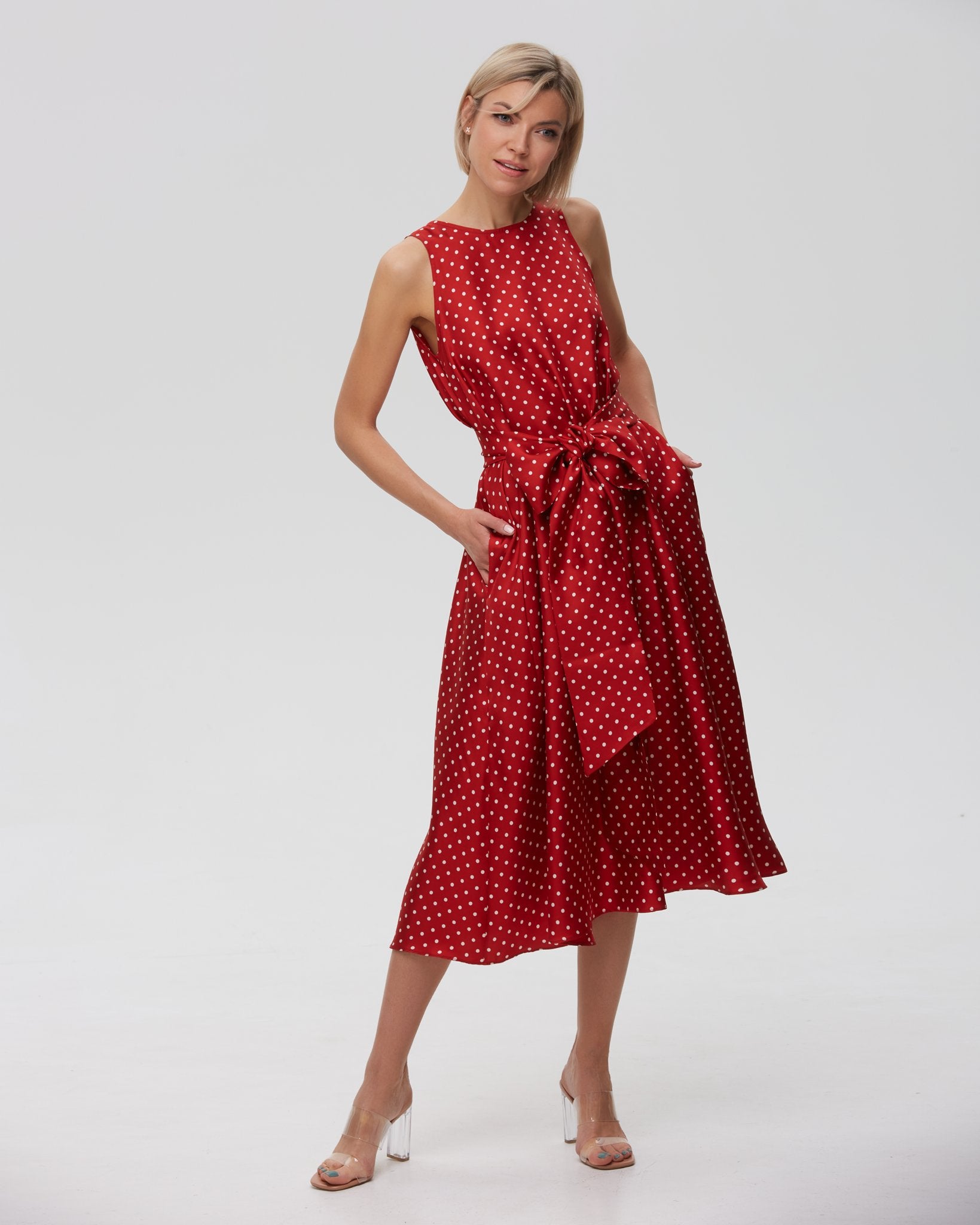 Silk Dress La Belle
