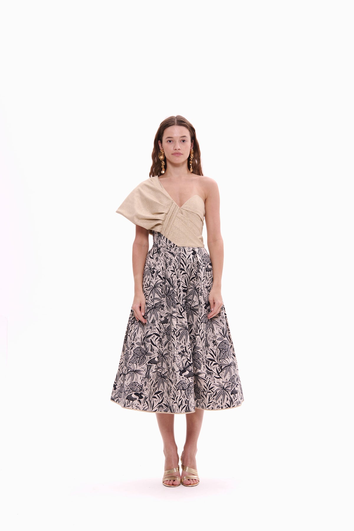 La Muse Nocturne Dress (Gold)