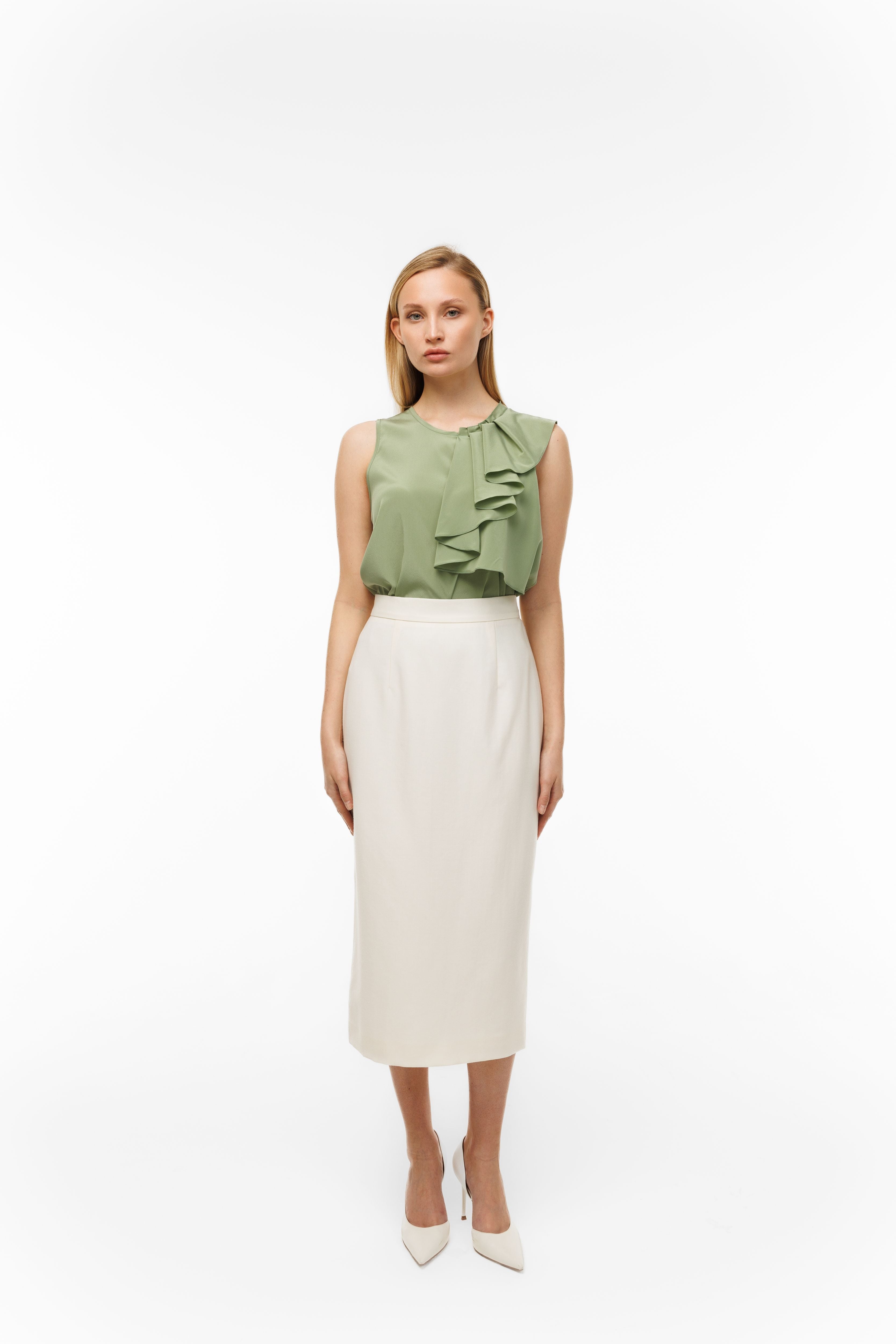 Midi Skirt Ivory