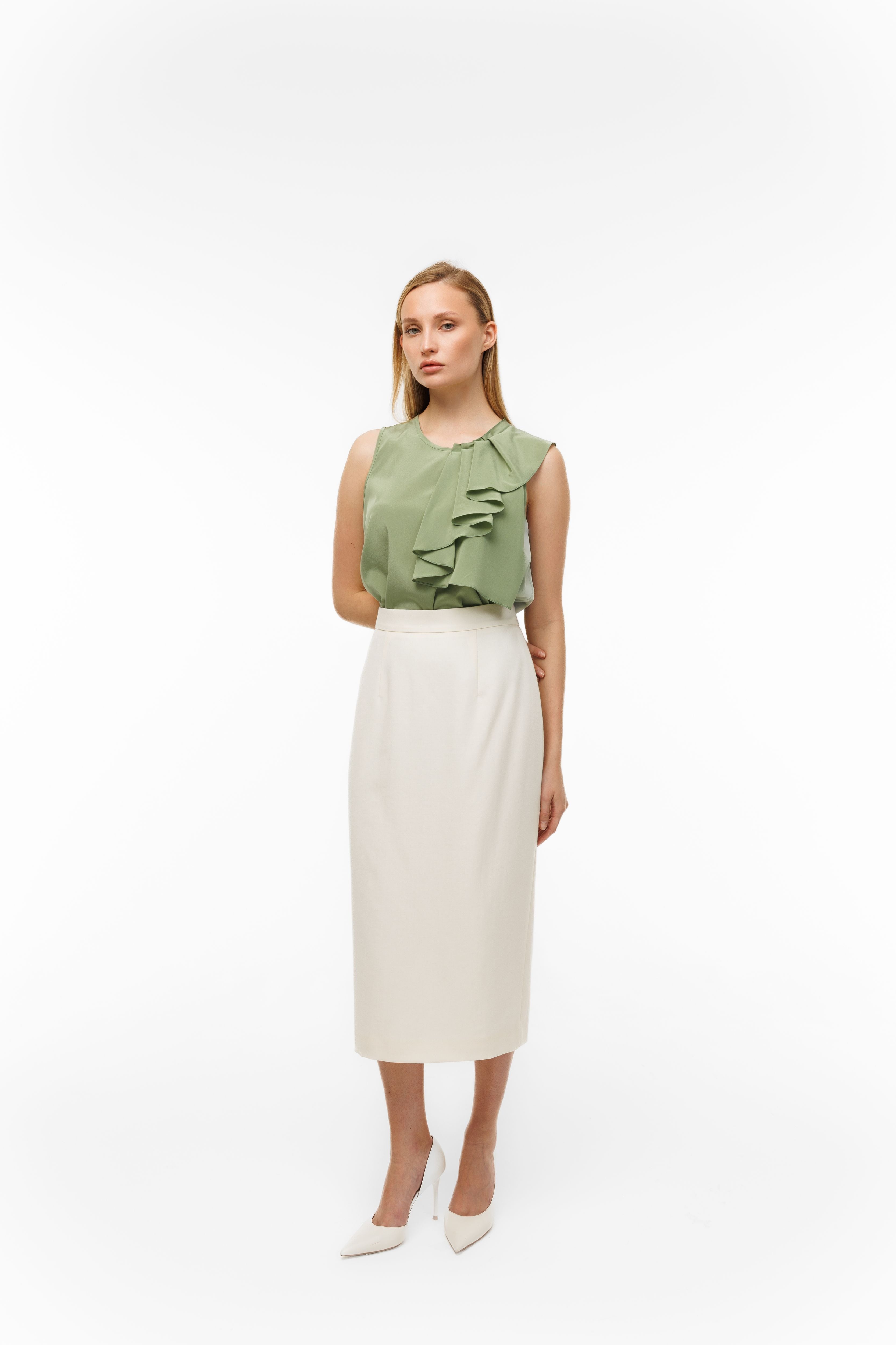 Midi Skirt Ivory