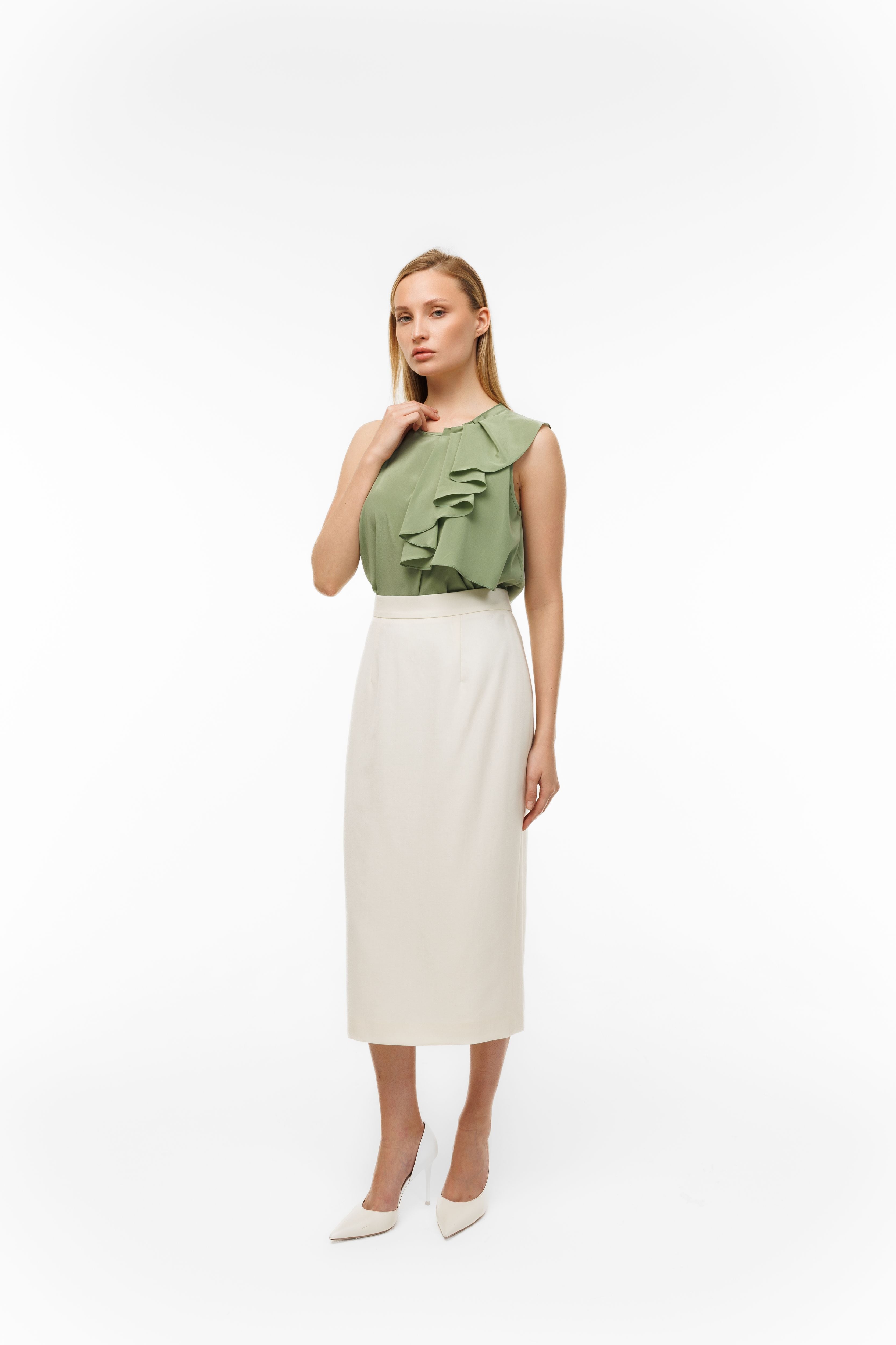 Midi Skirt Ivory