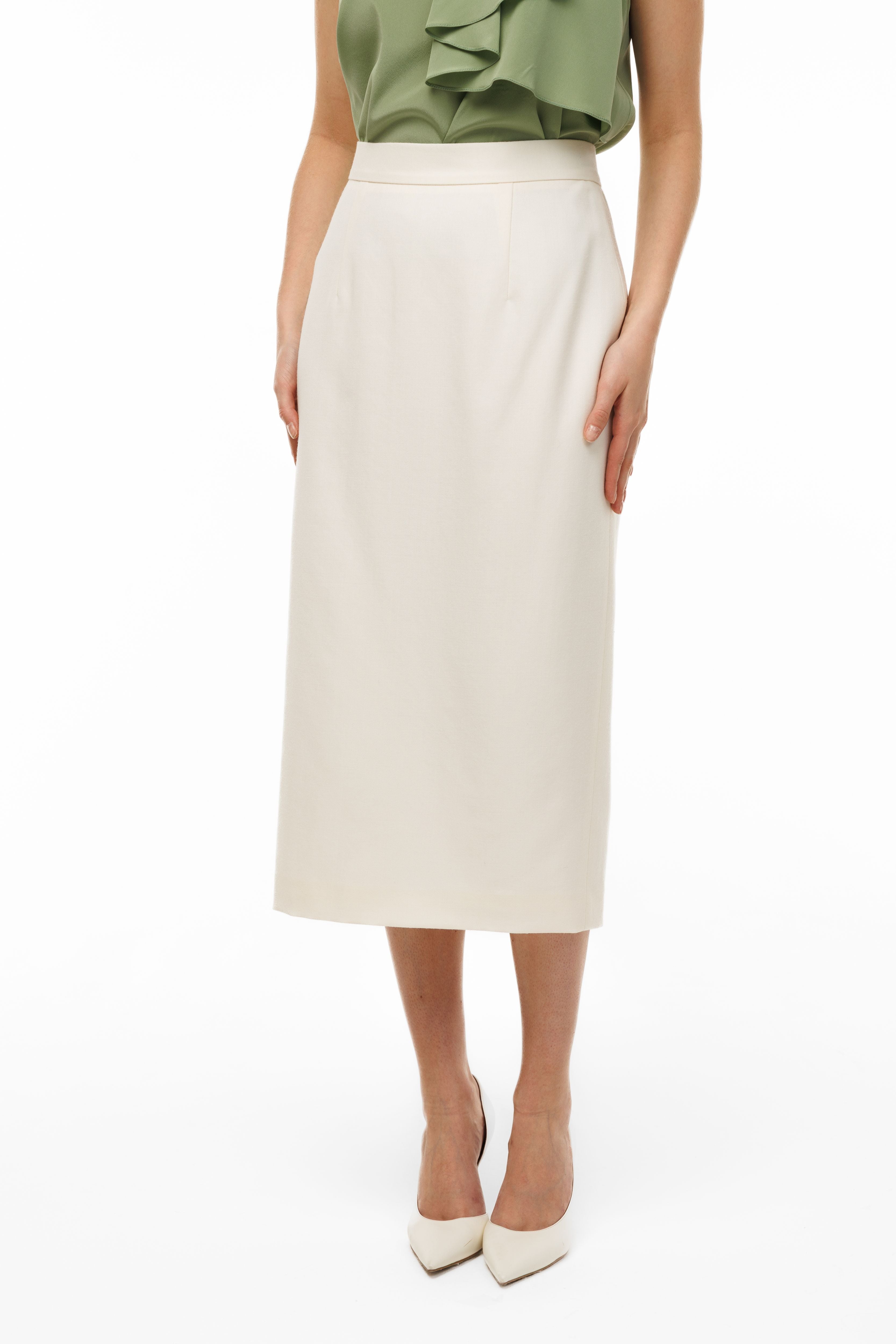 Midi Skirt Ivory