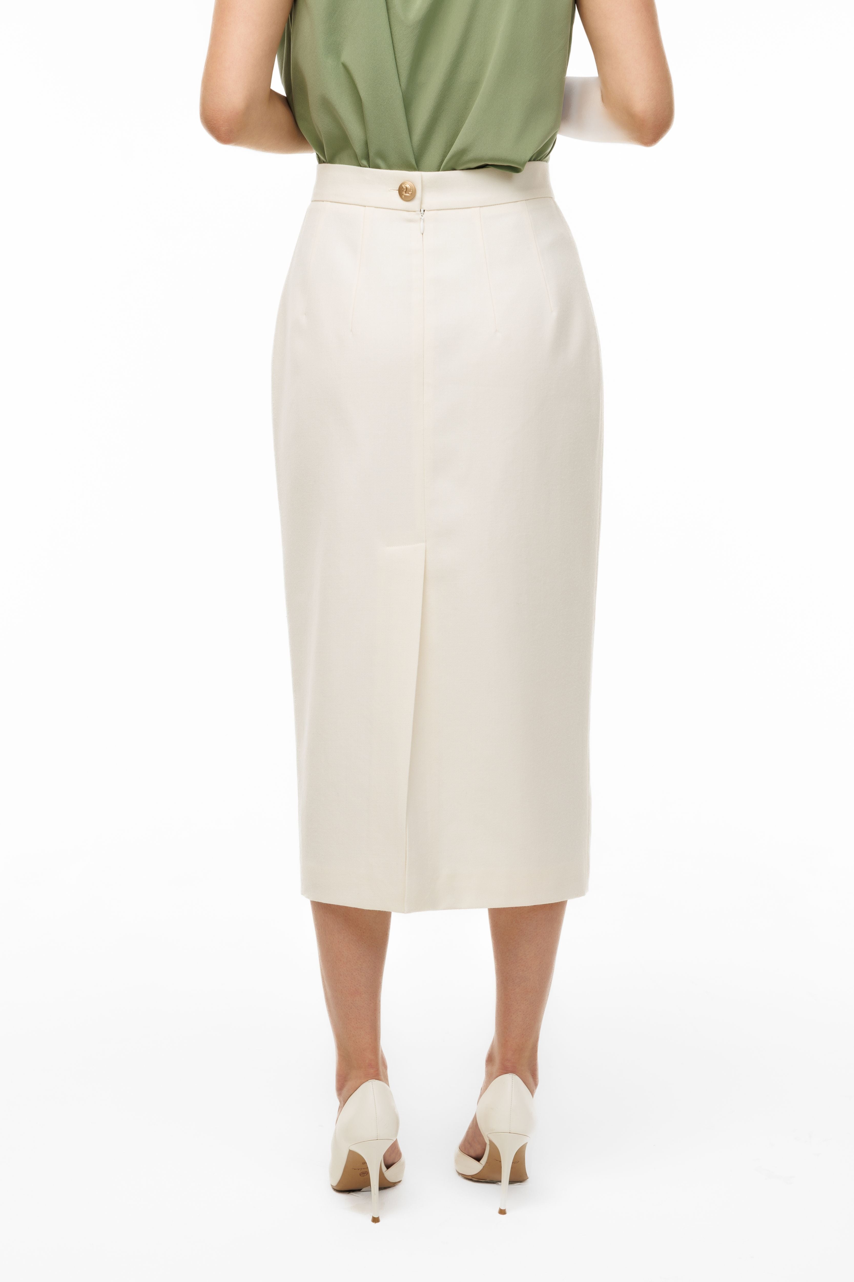 Midi Skirt Ivory