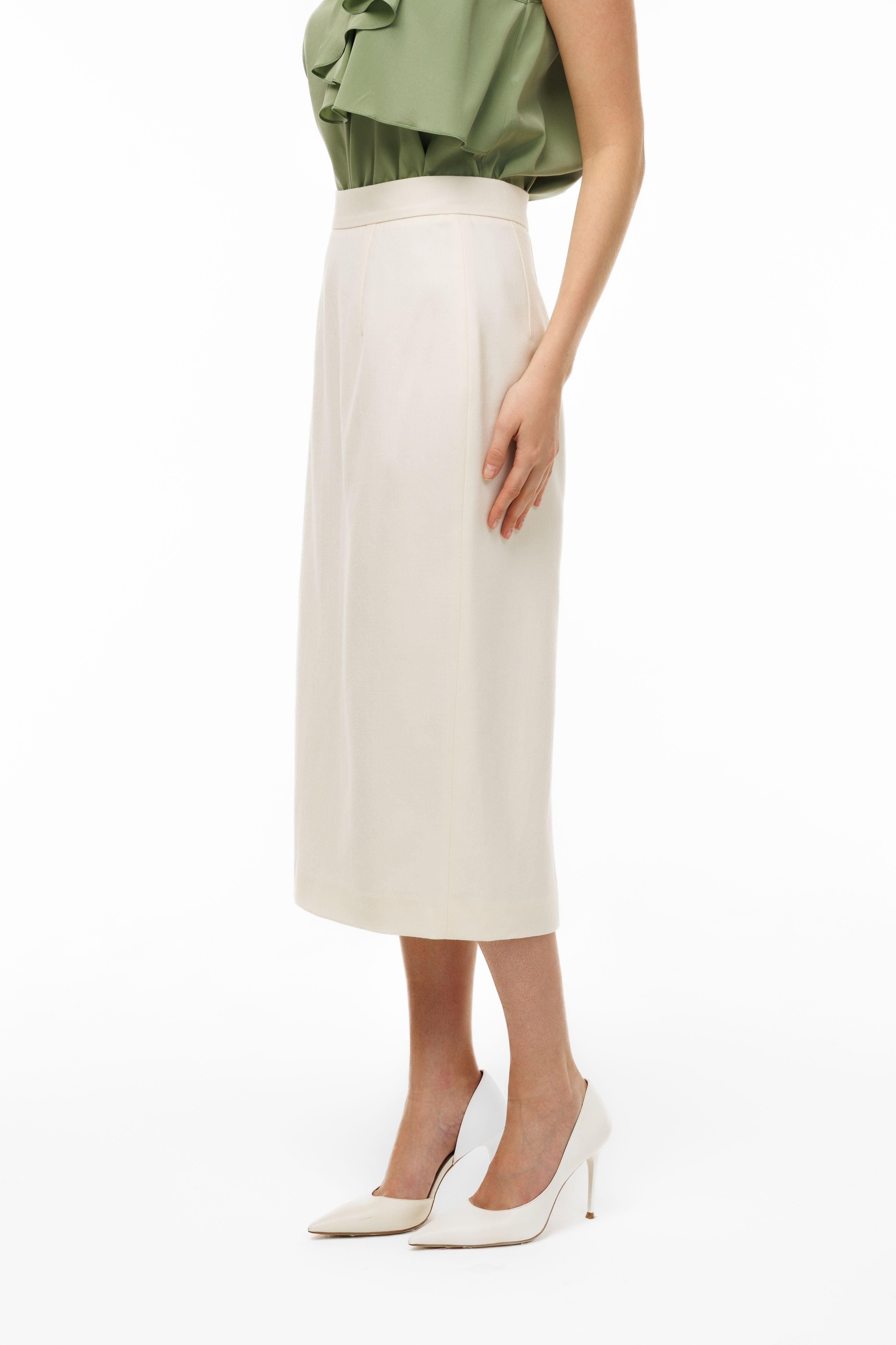 Midi Skirt Ivory