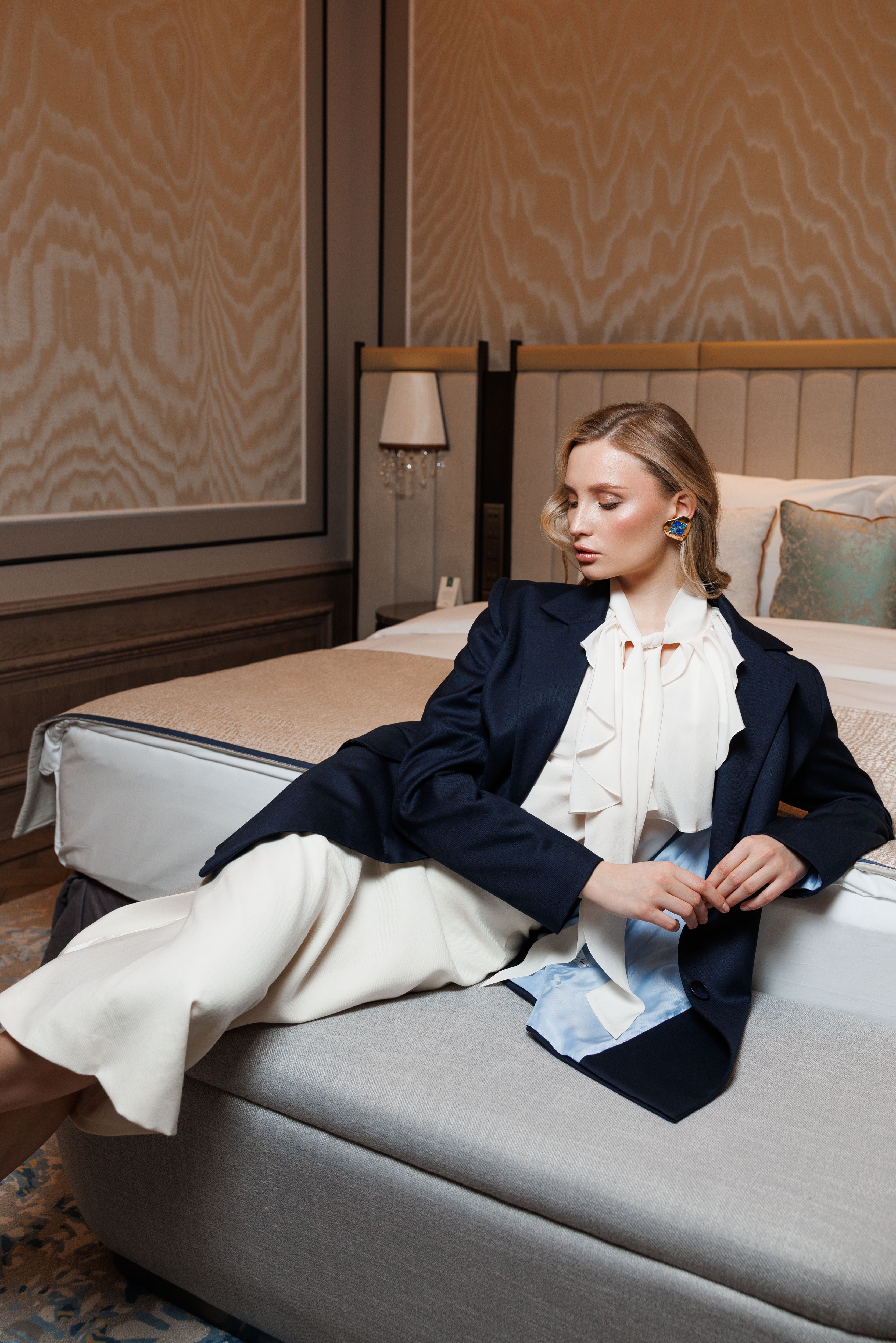 Oversized Blazer Midnight Navy