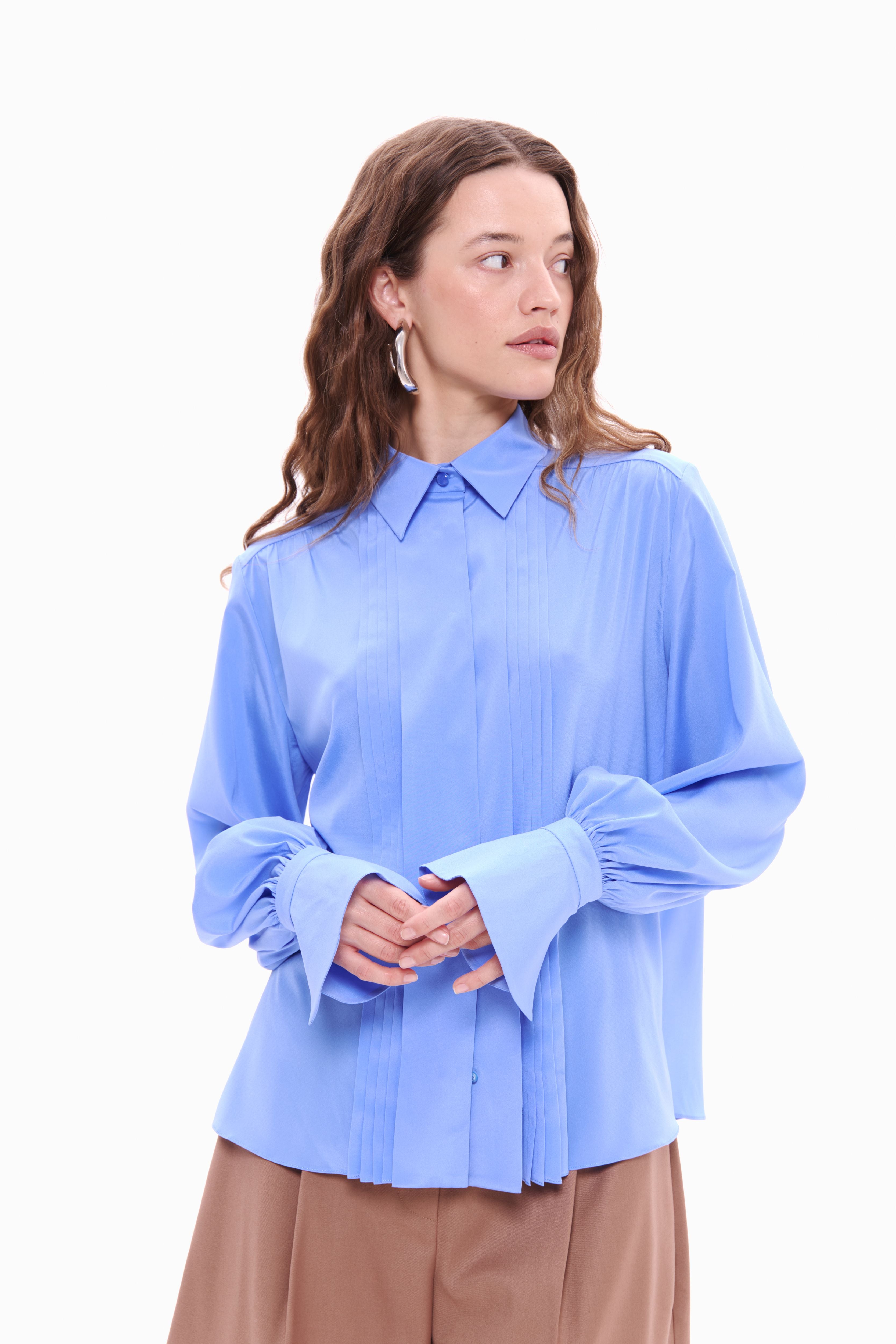 Pleated Detail Shirt