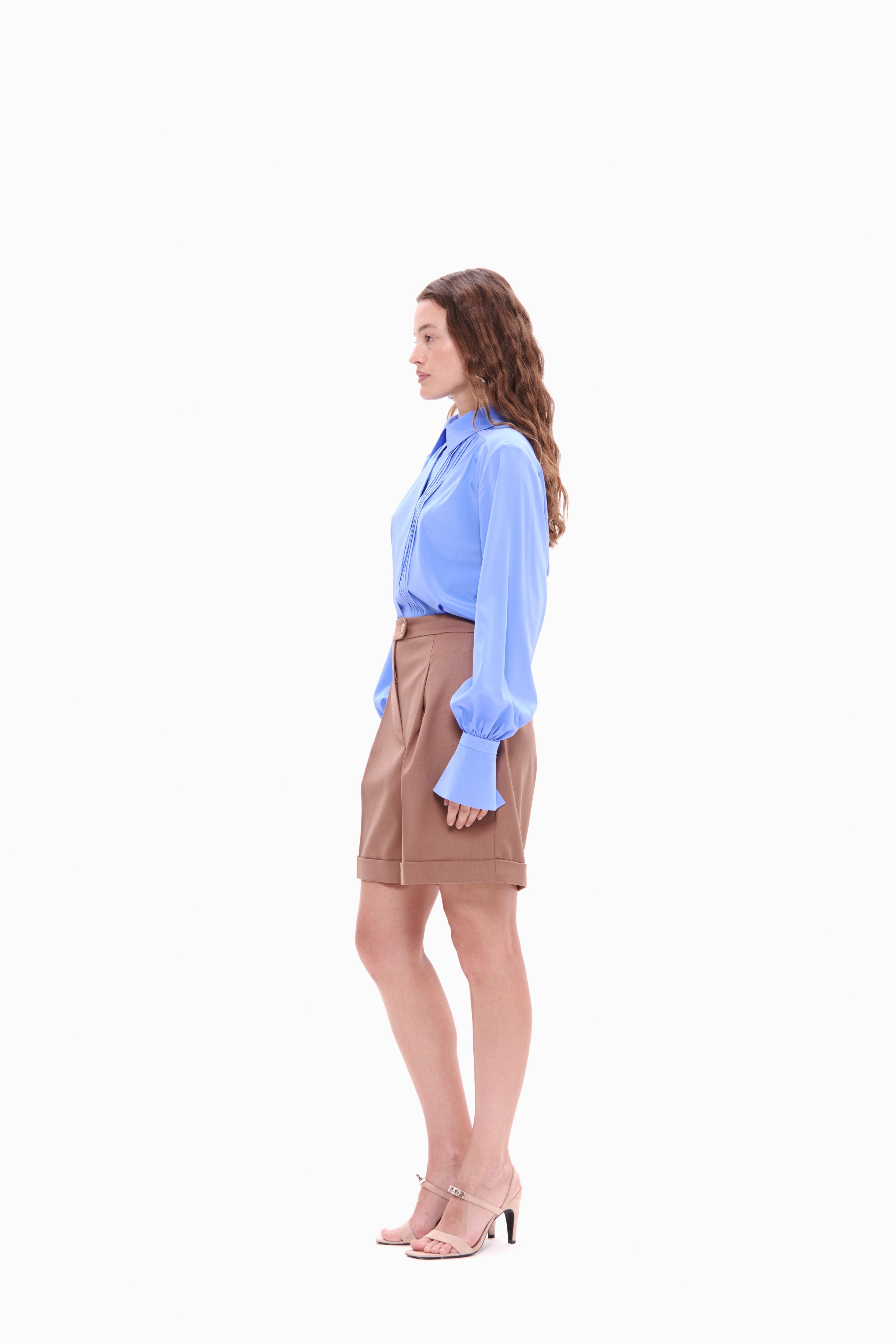 Pleated Detail Shirt