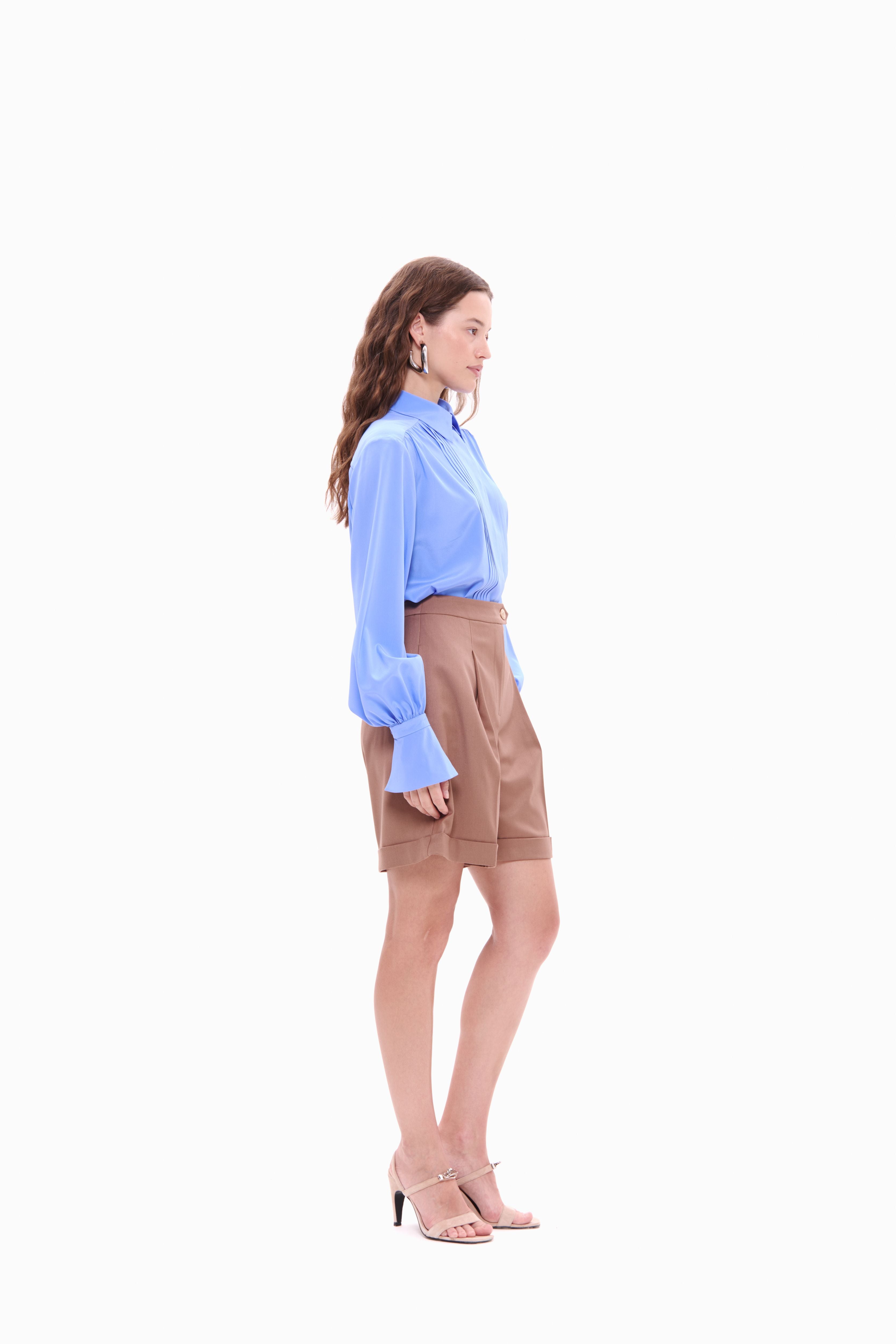 Pleated Detail Shirt