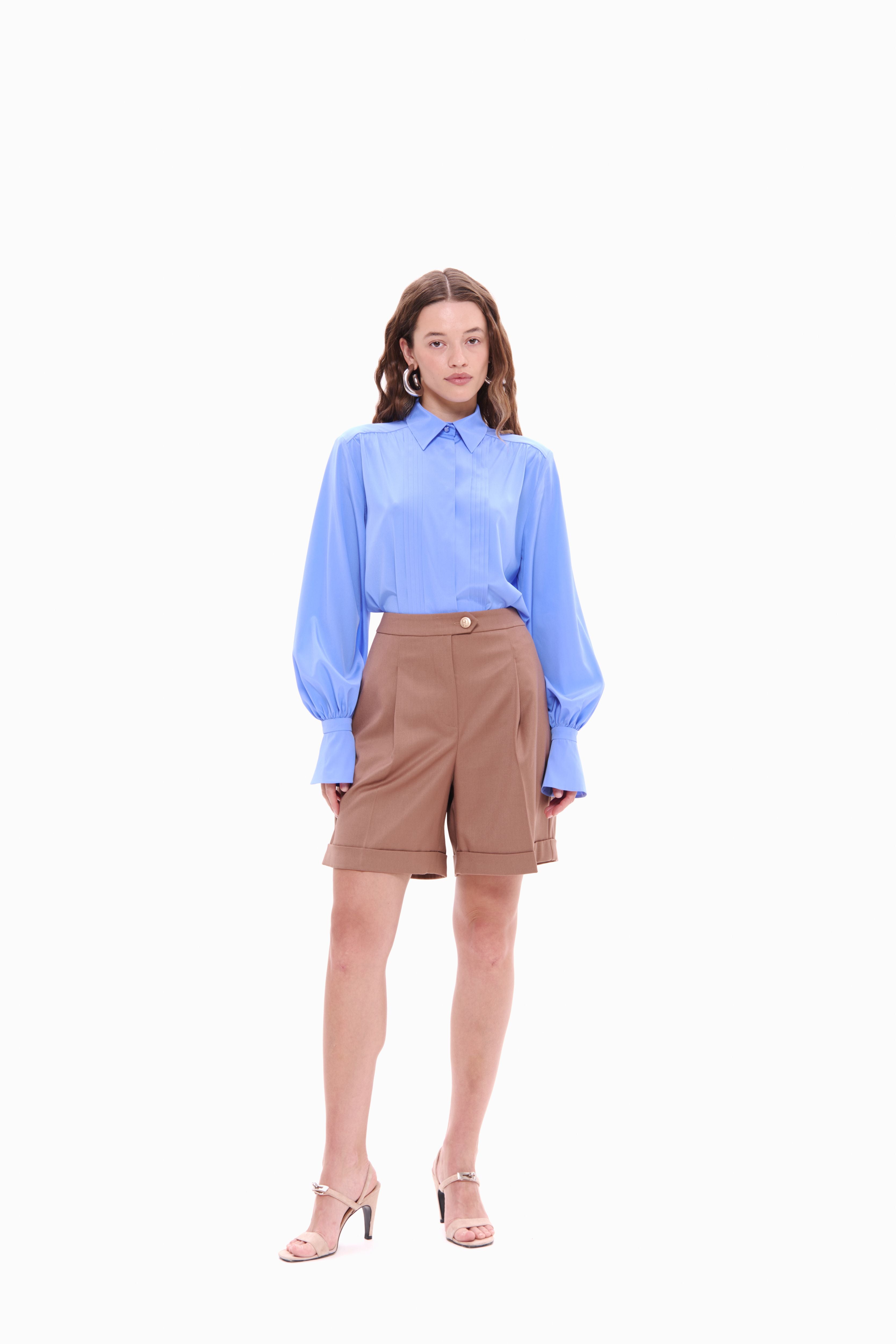 Pleated Detail Shirt
