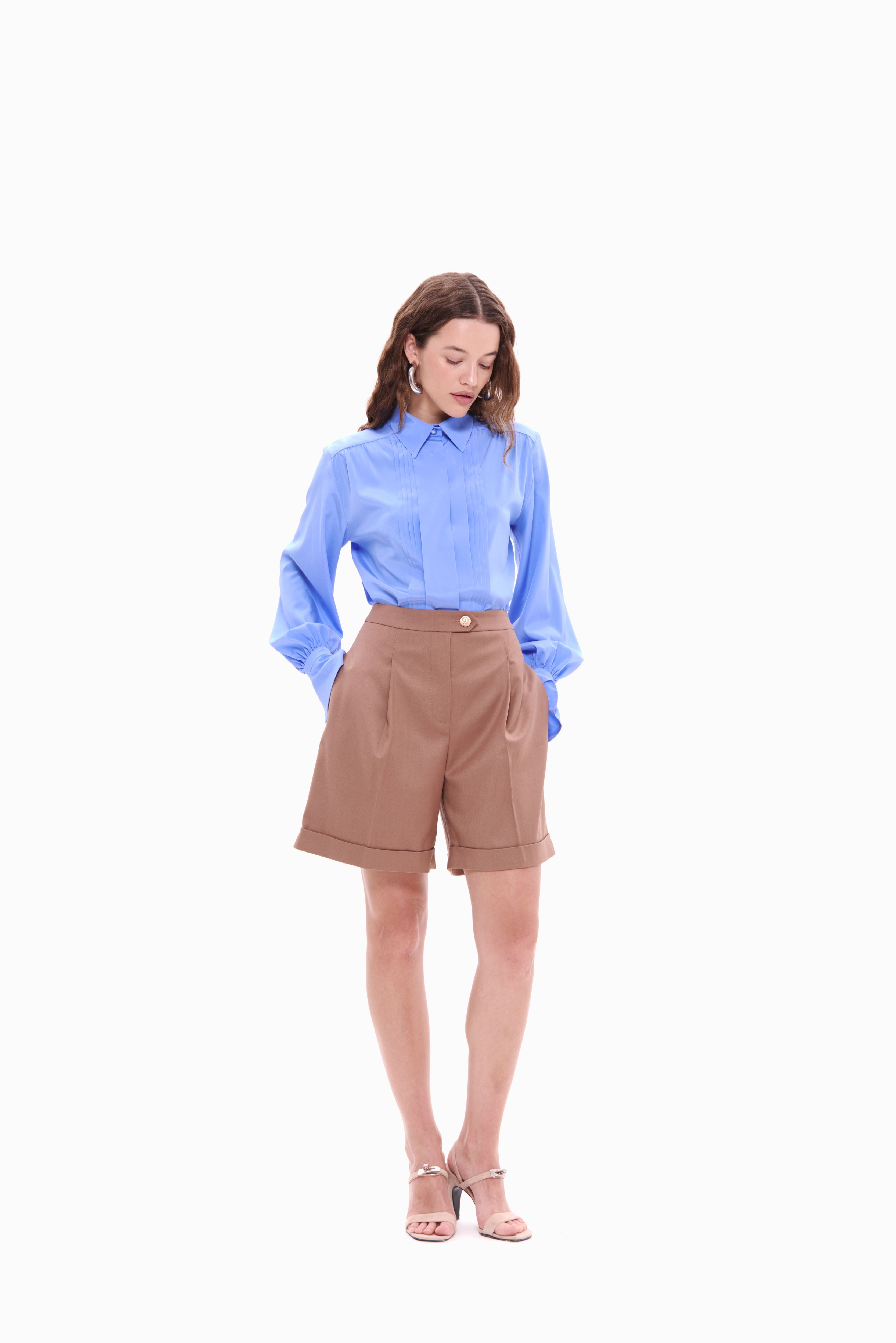 Pleated Detail Shirt