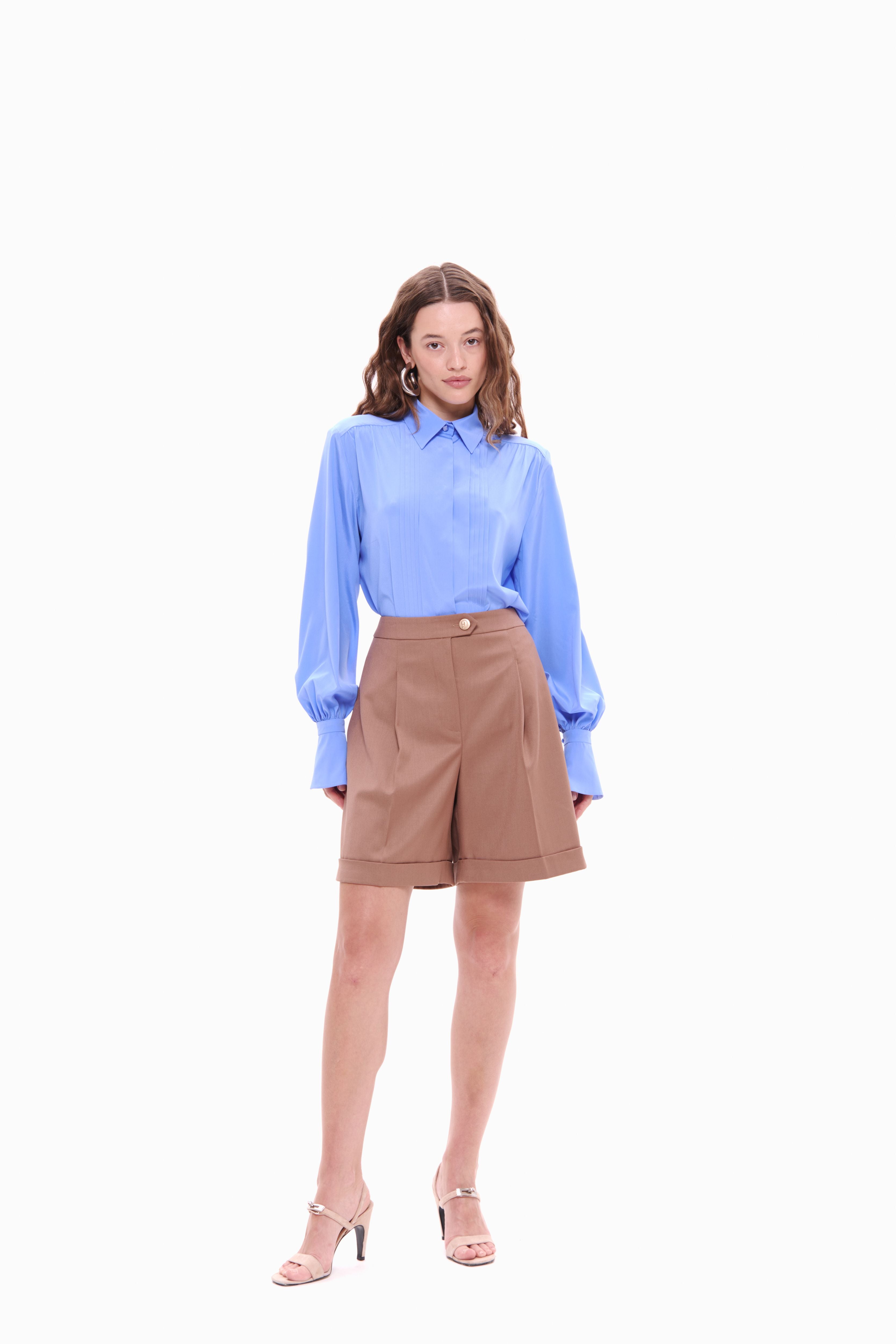 Pleated Detail Shirt
