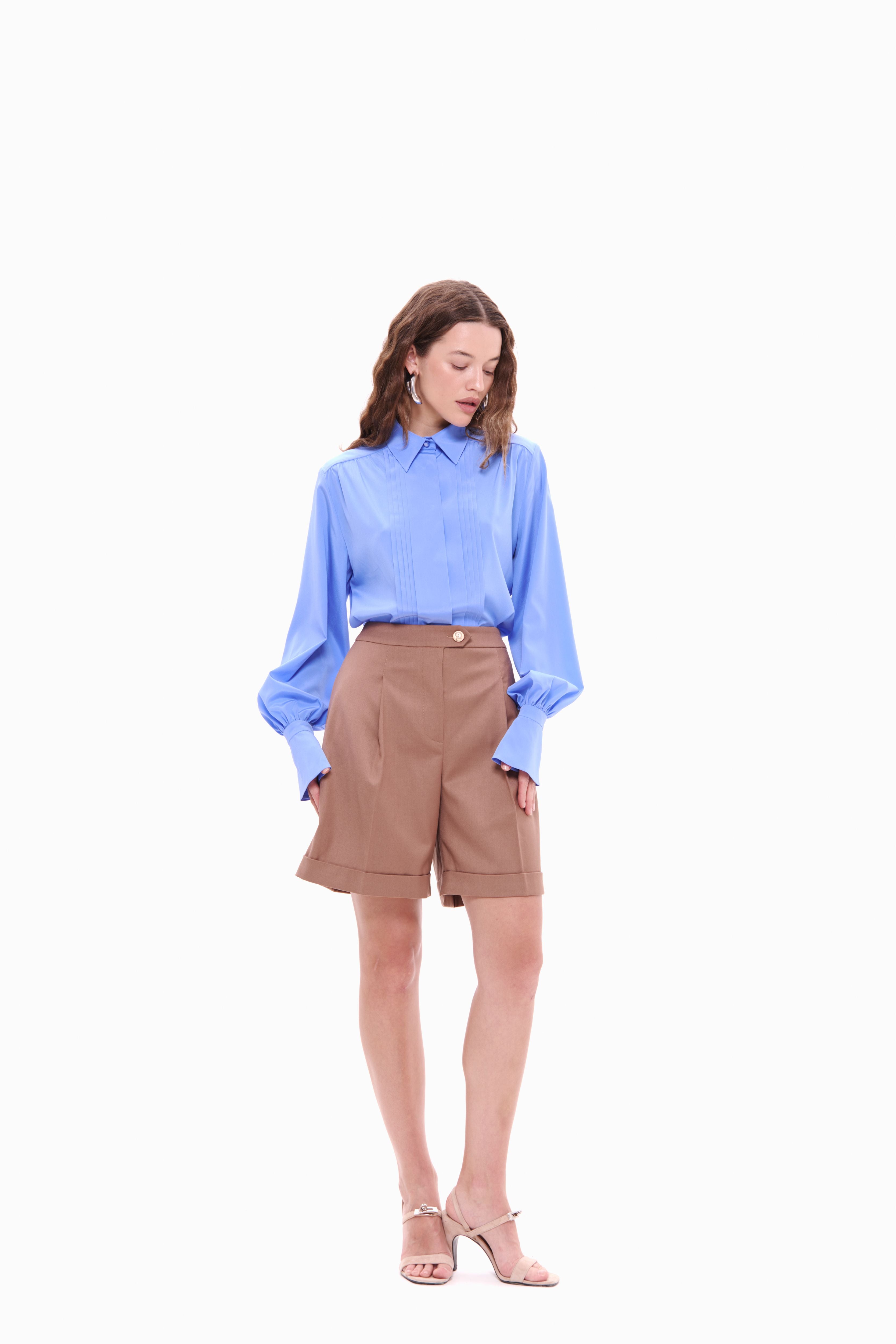 Pleated Detail Shirt