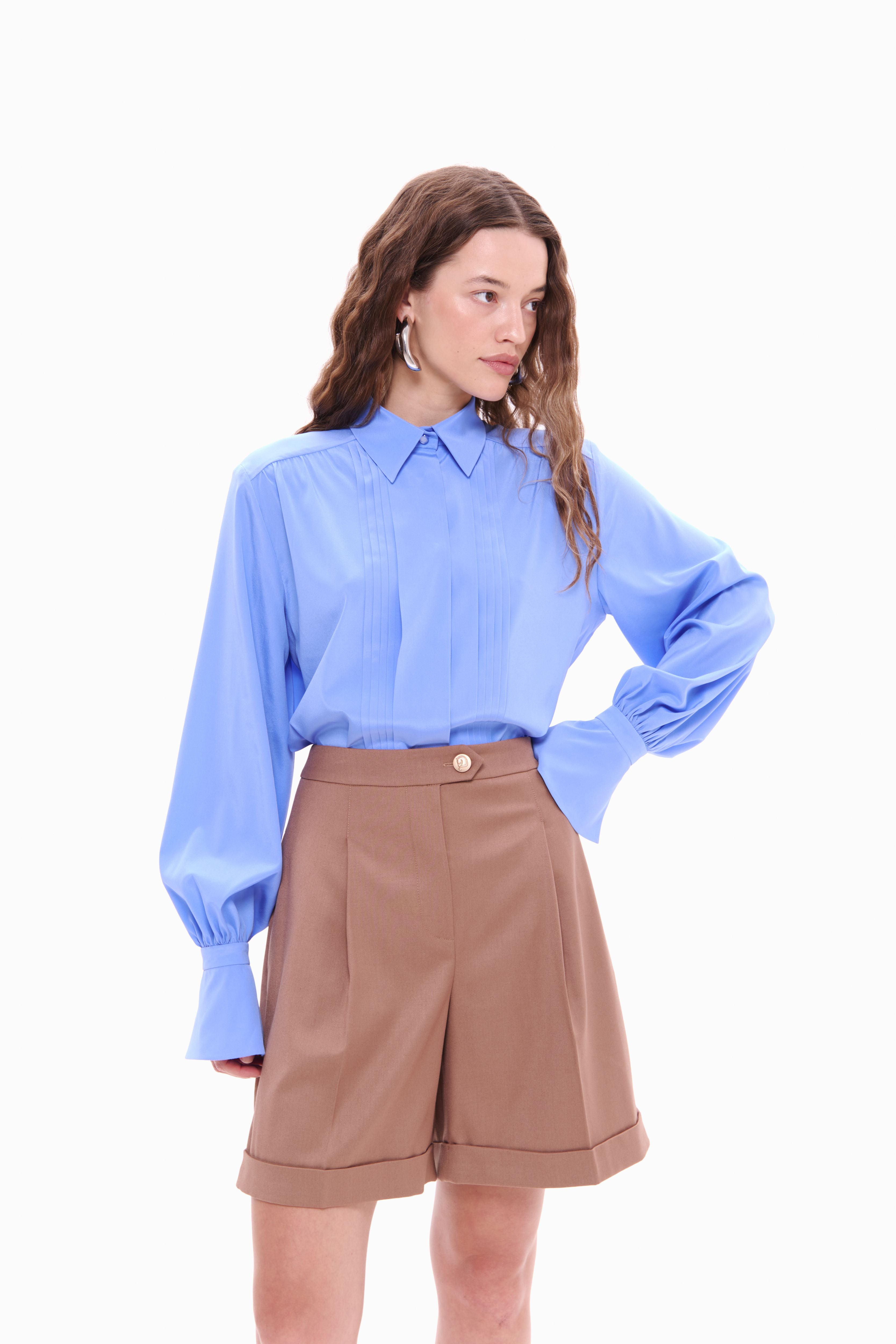 Pleated Detail Shirt