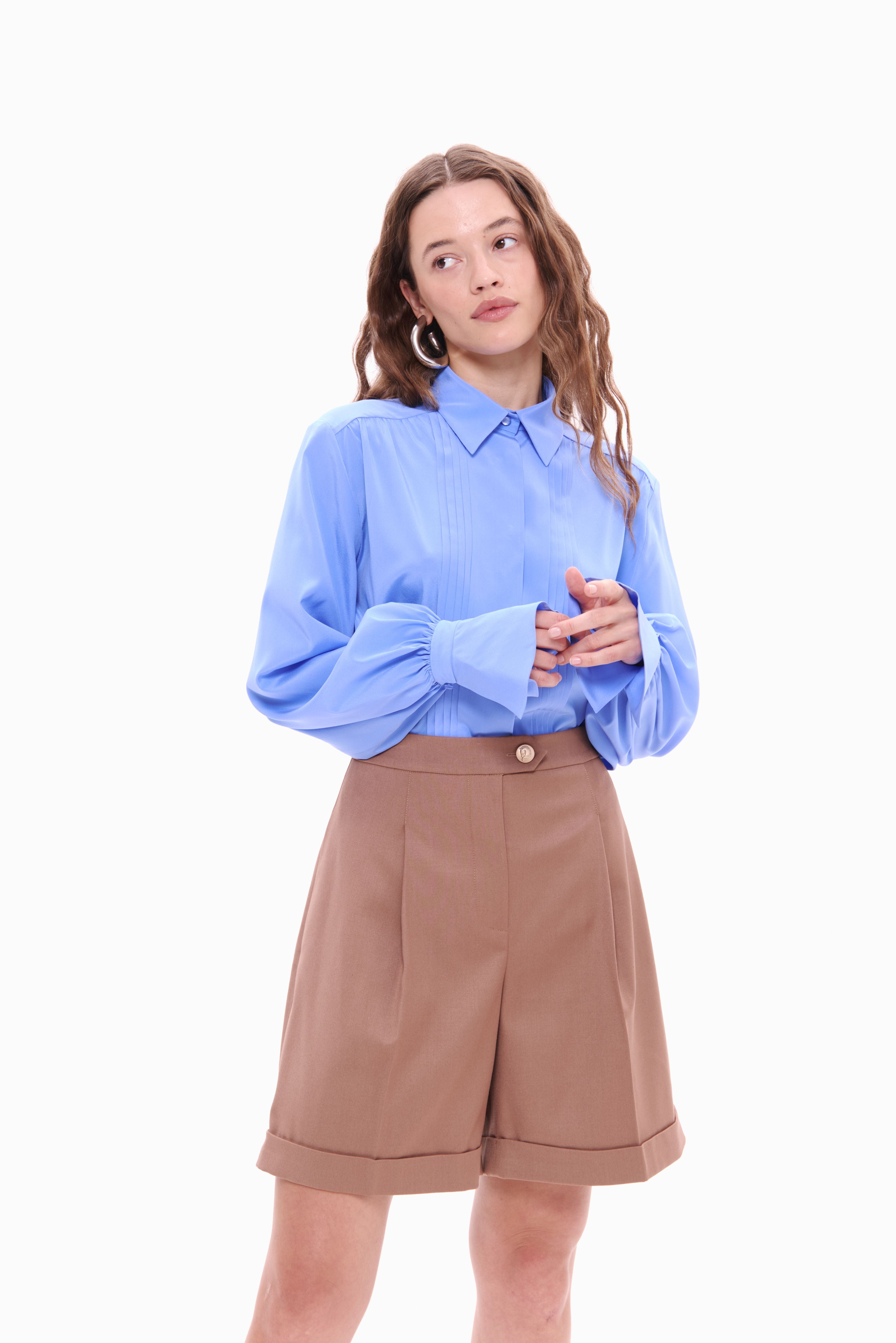 Pleated Detail Shirt