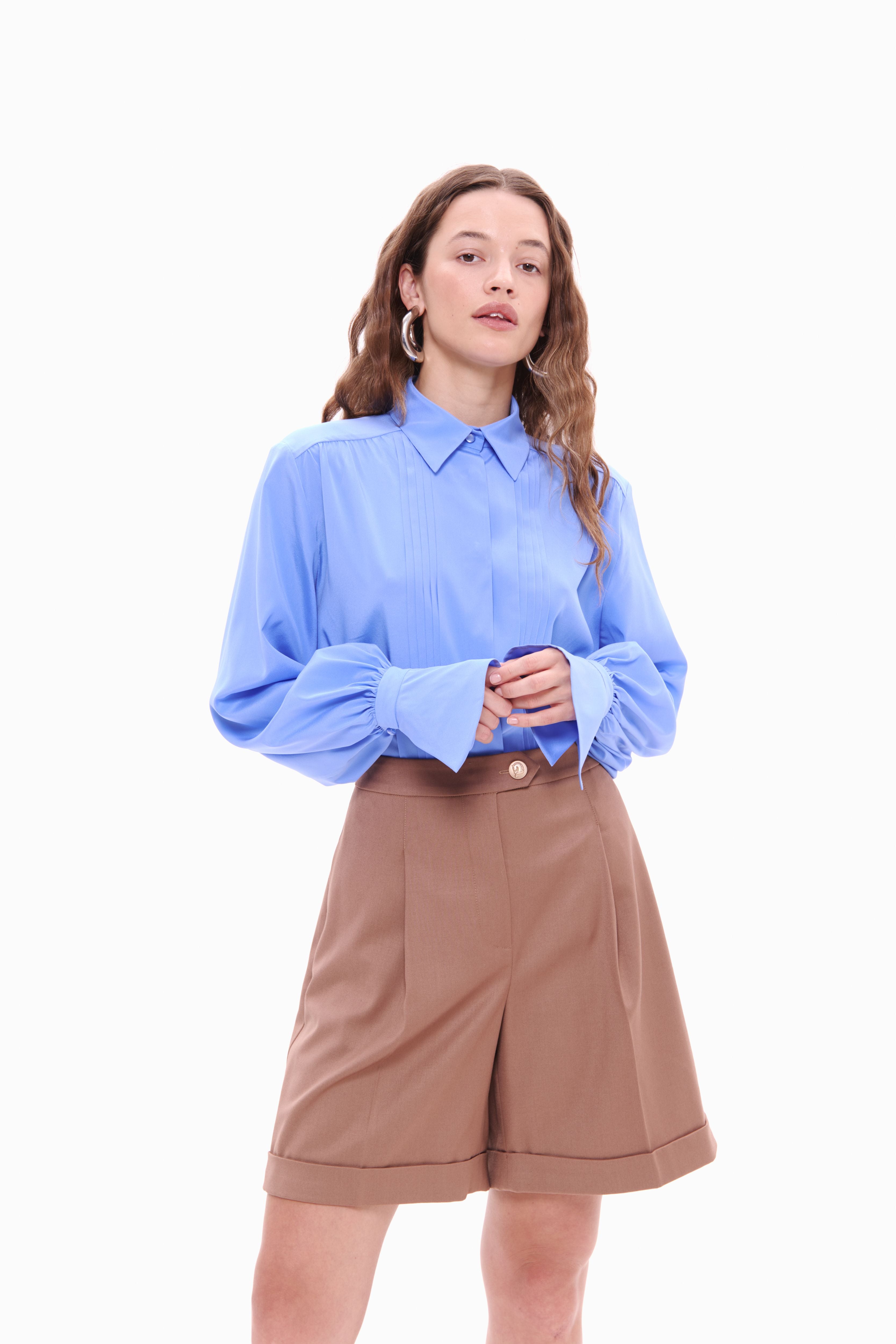 Pleated Detail Shirt