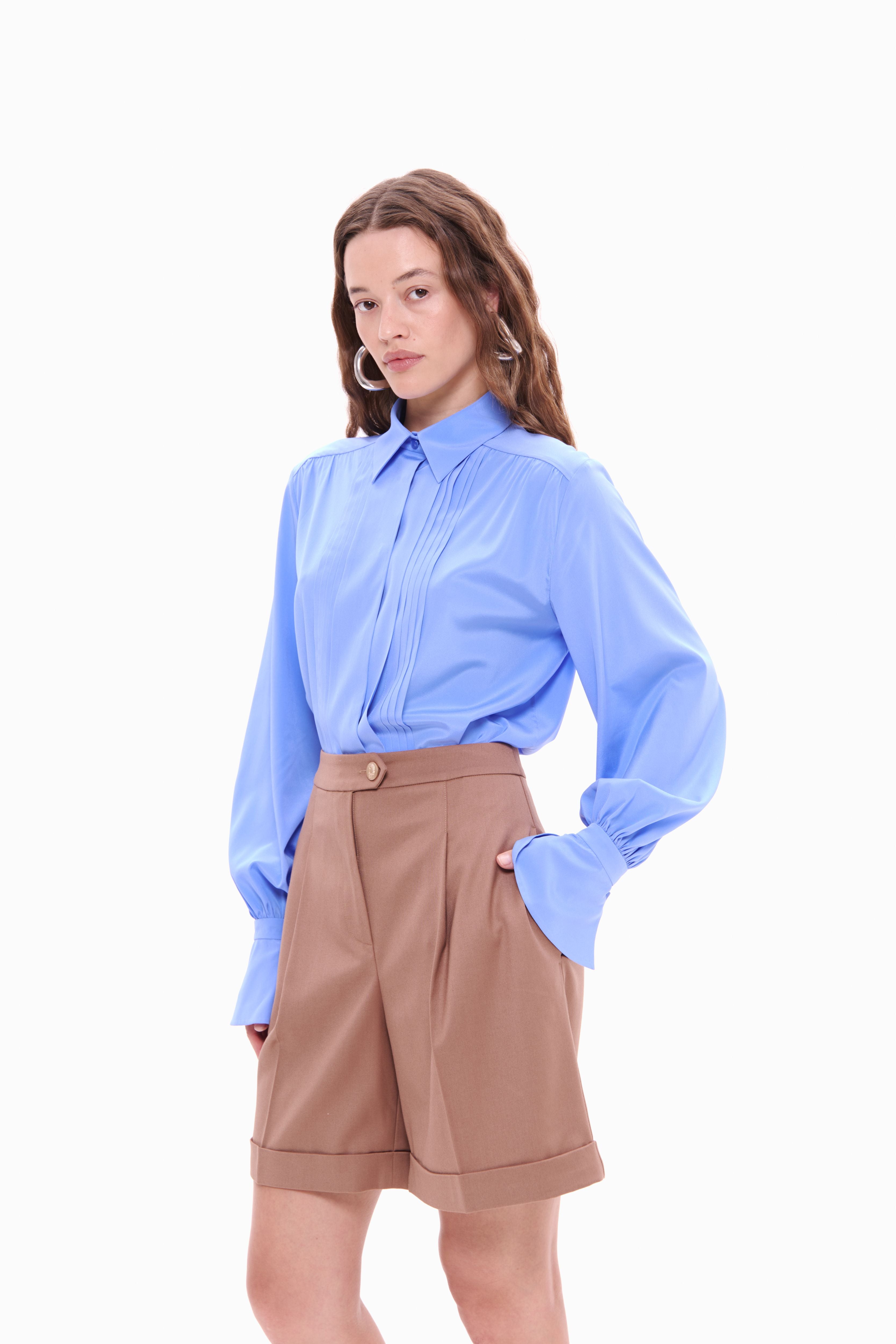 Pleated Detail Shirt