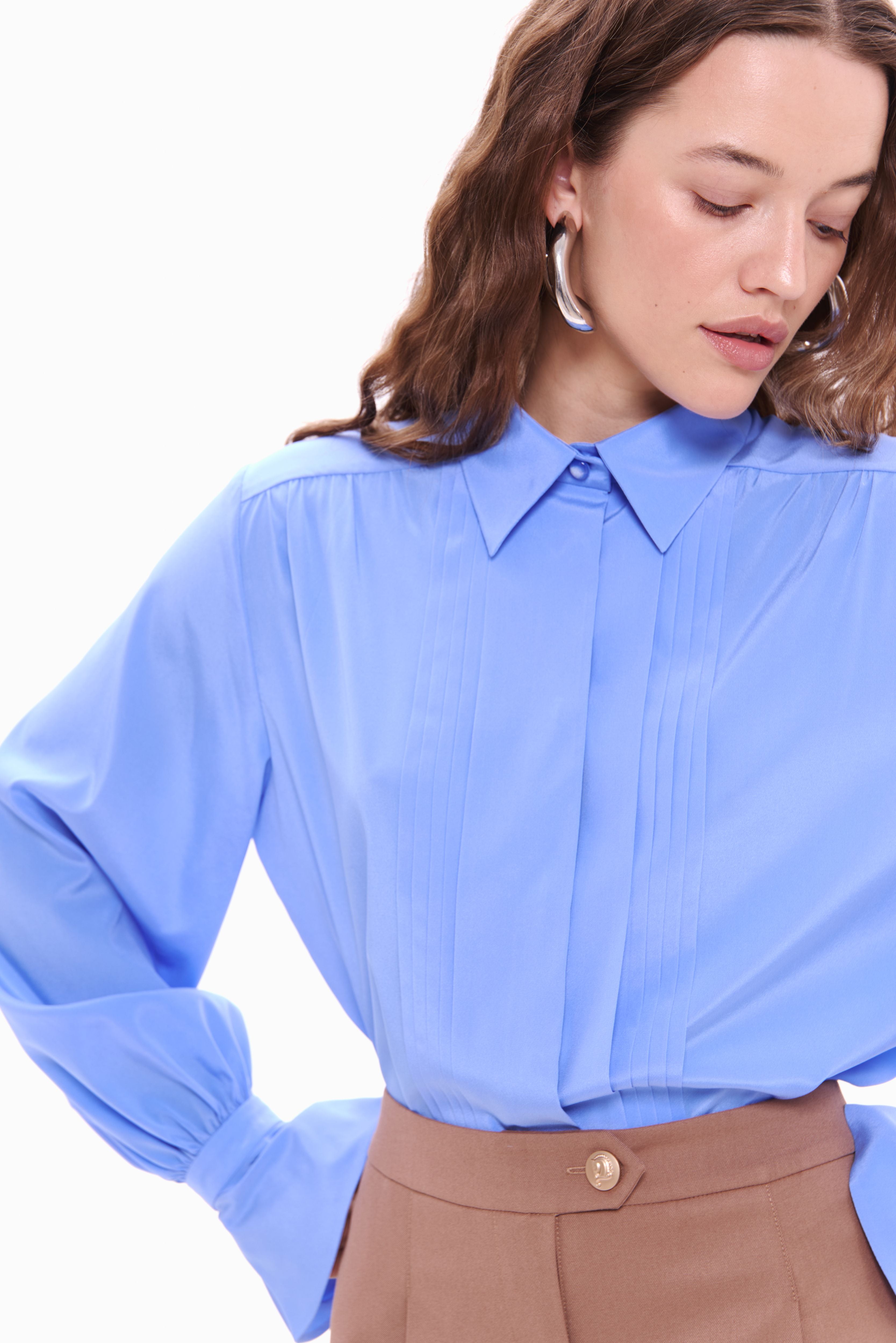 Pleated Detail Shirt