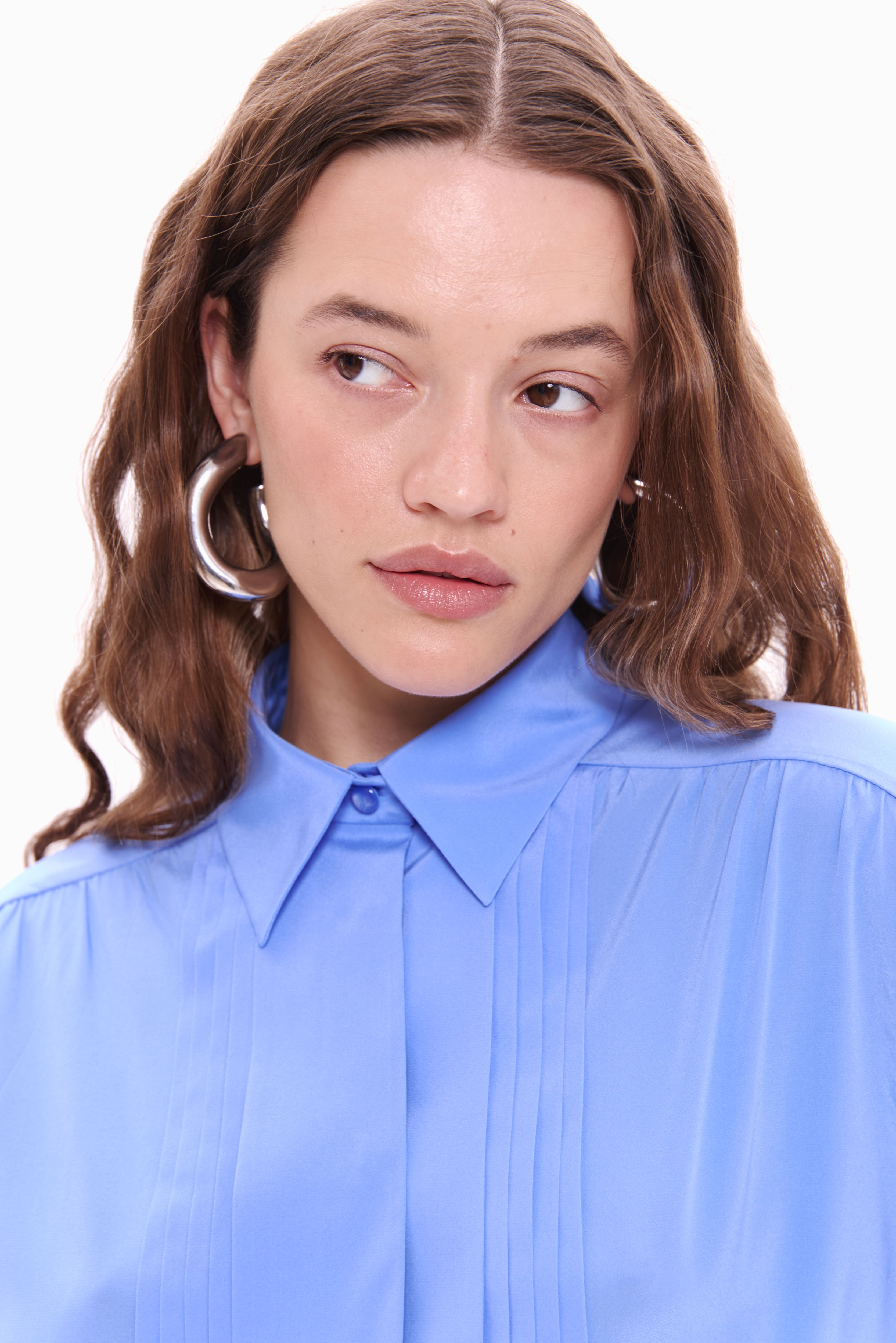 Pleated Detail Shirt