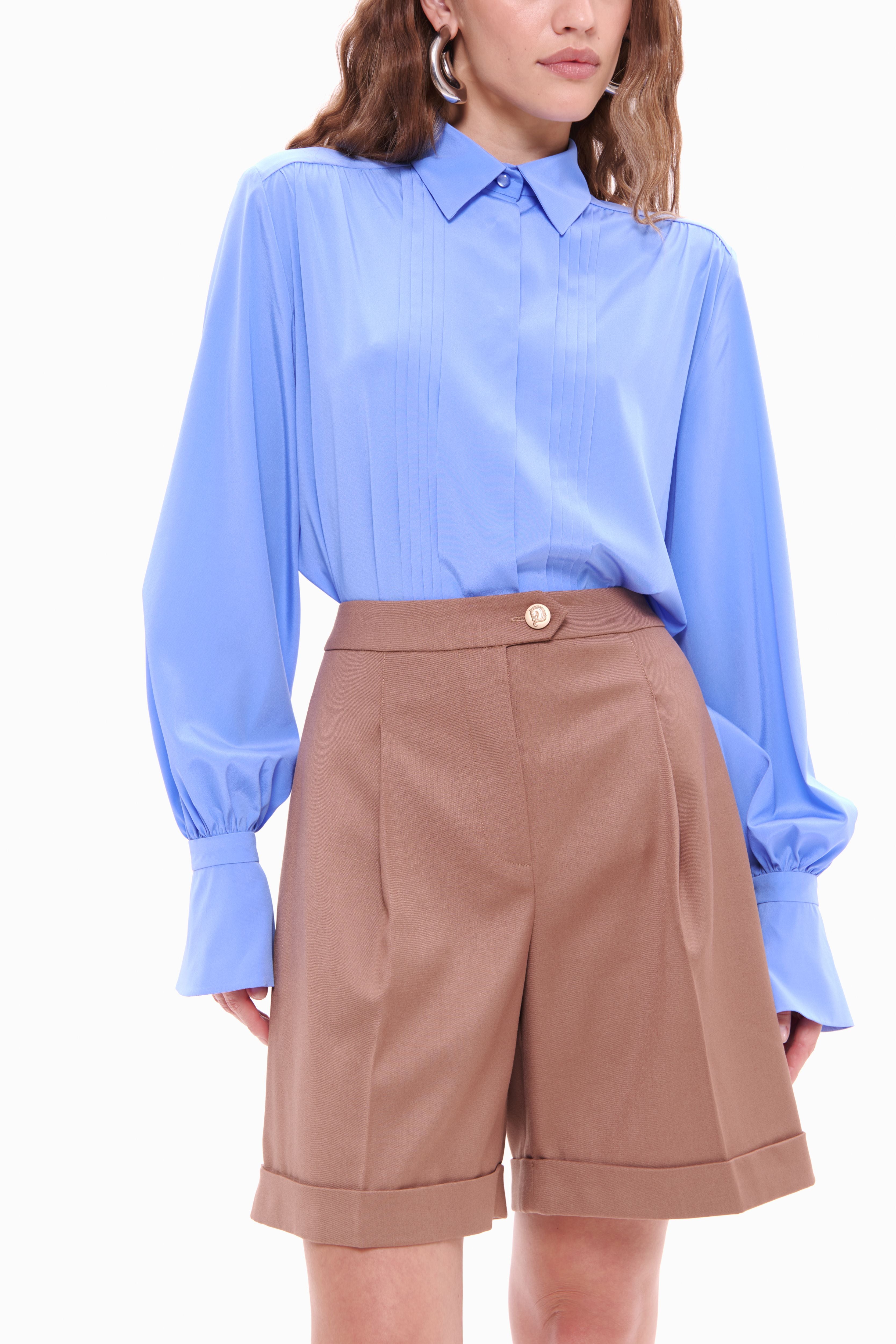 Pleated Detail Shirt