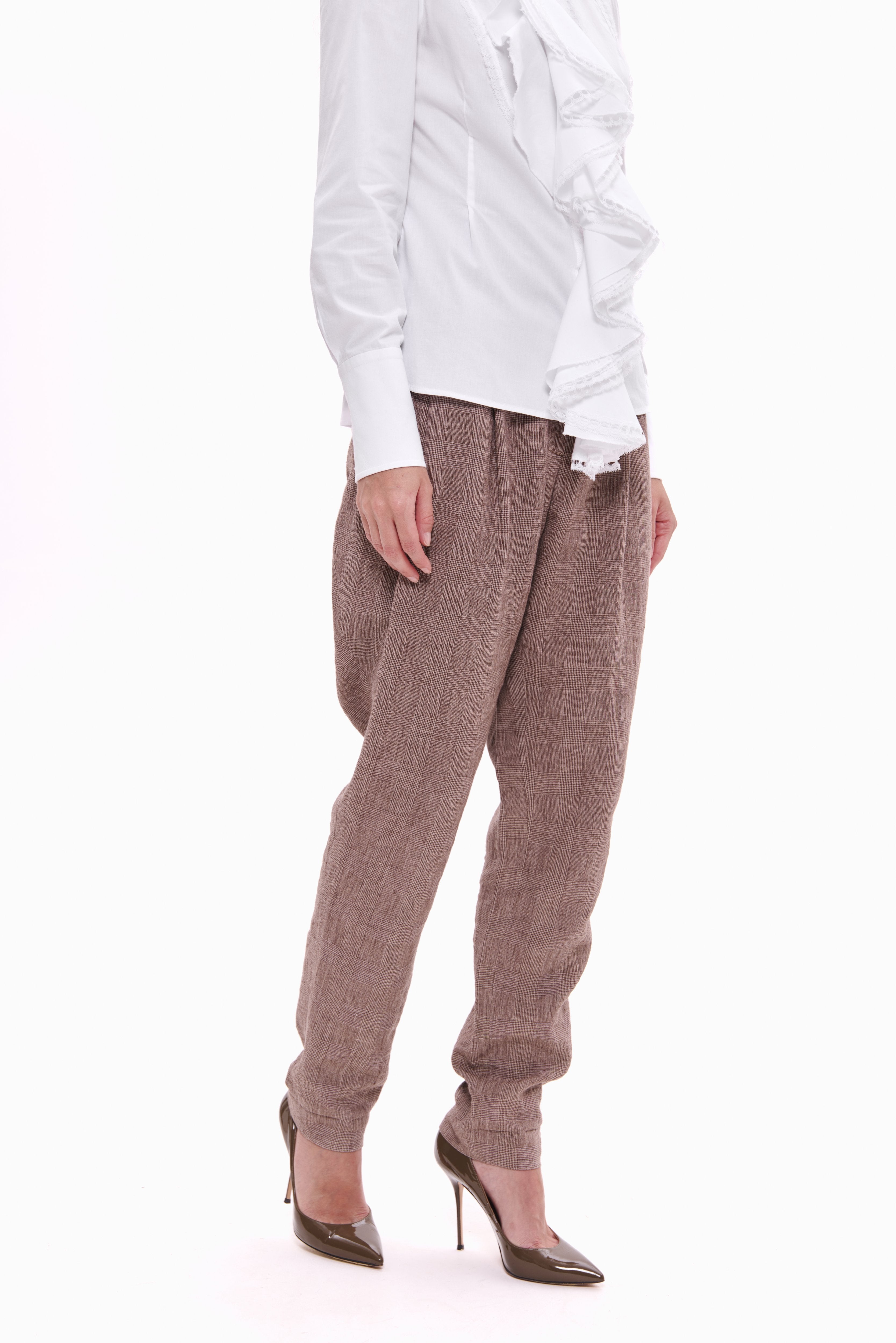 Ruffle Jabot Shirt