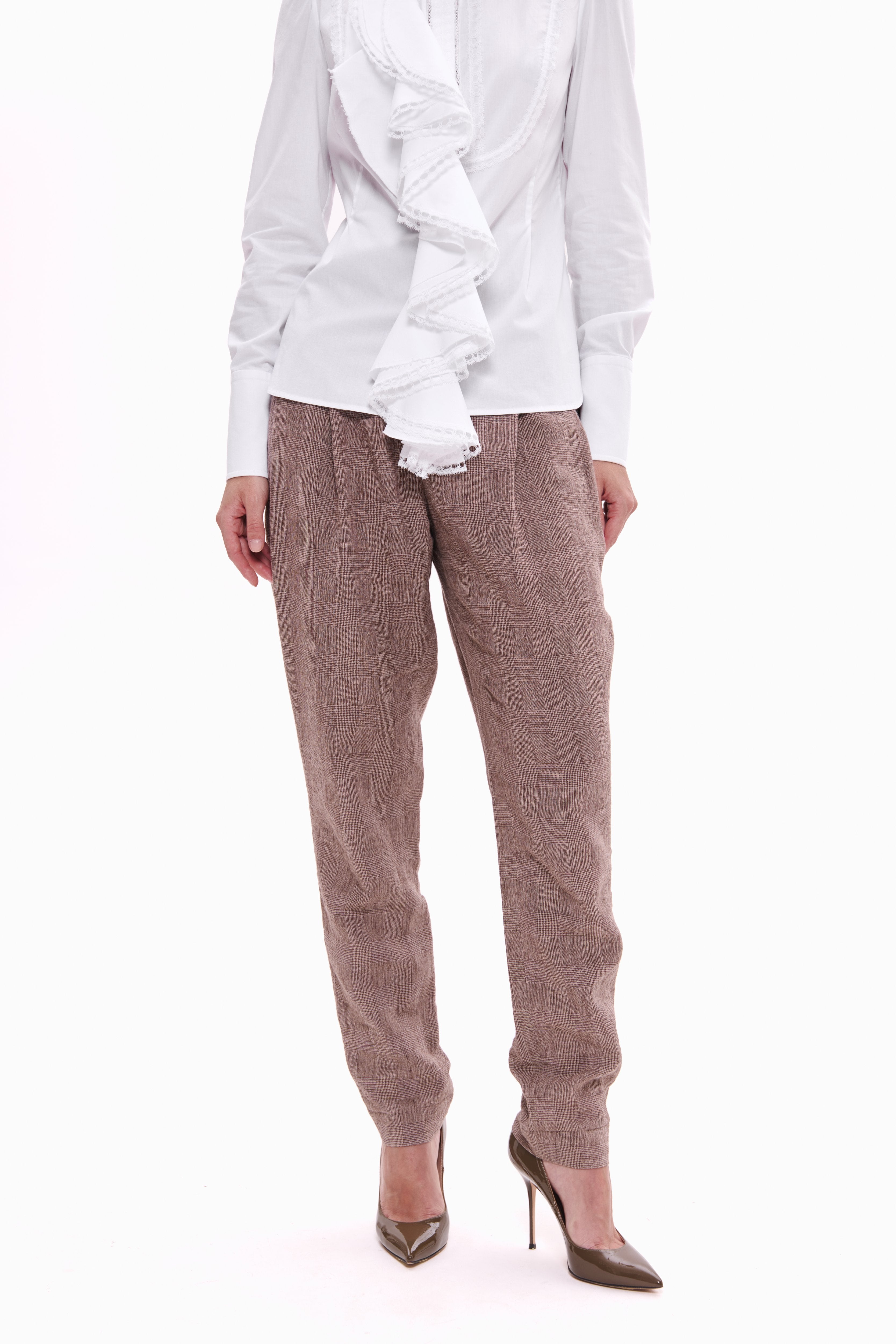 Ruffle Jabot Shirt