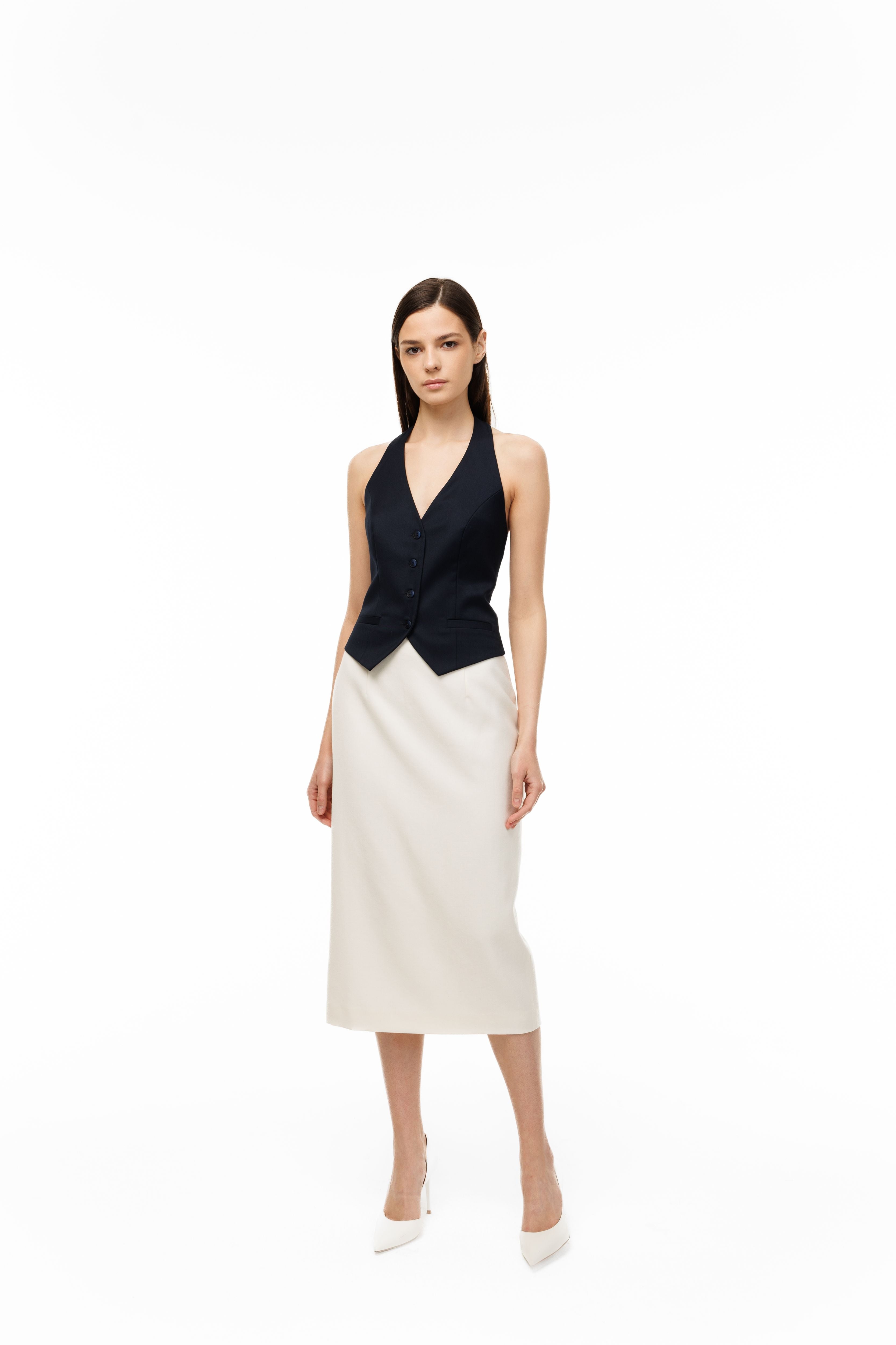 Tailored Waistcoat Midnight Navy