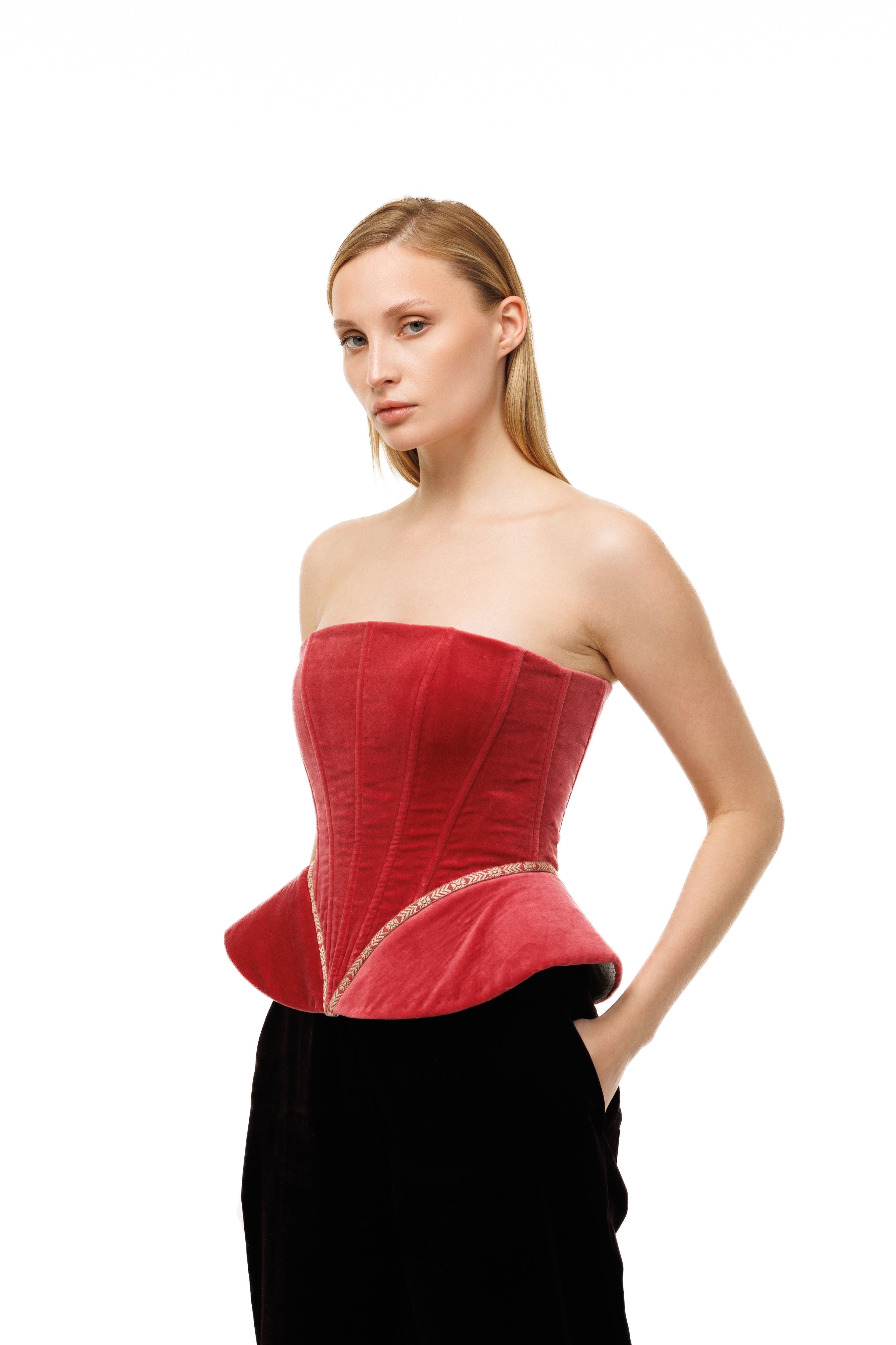 The Mystery Velvet Corset