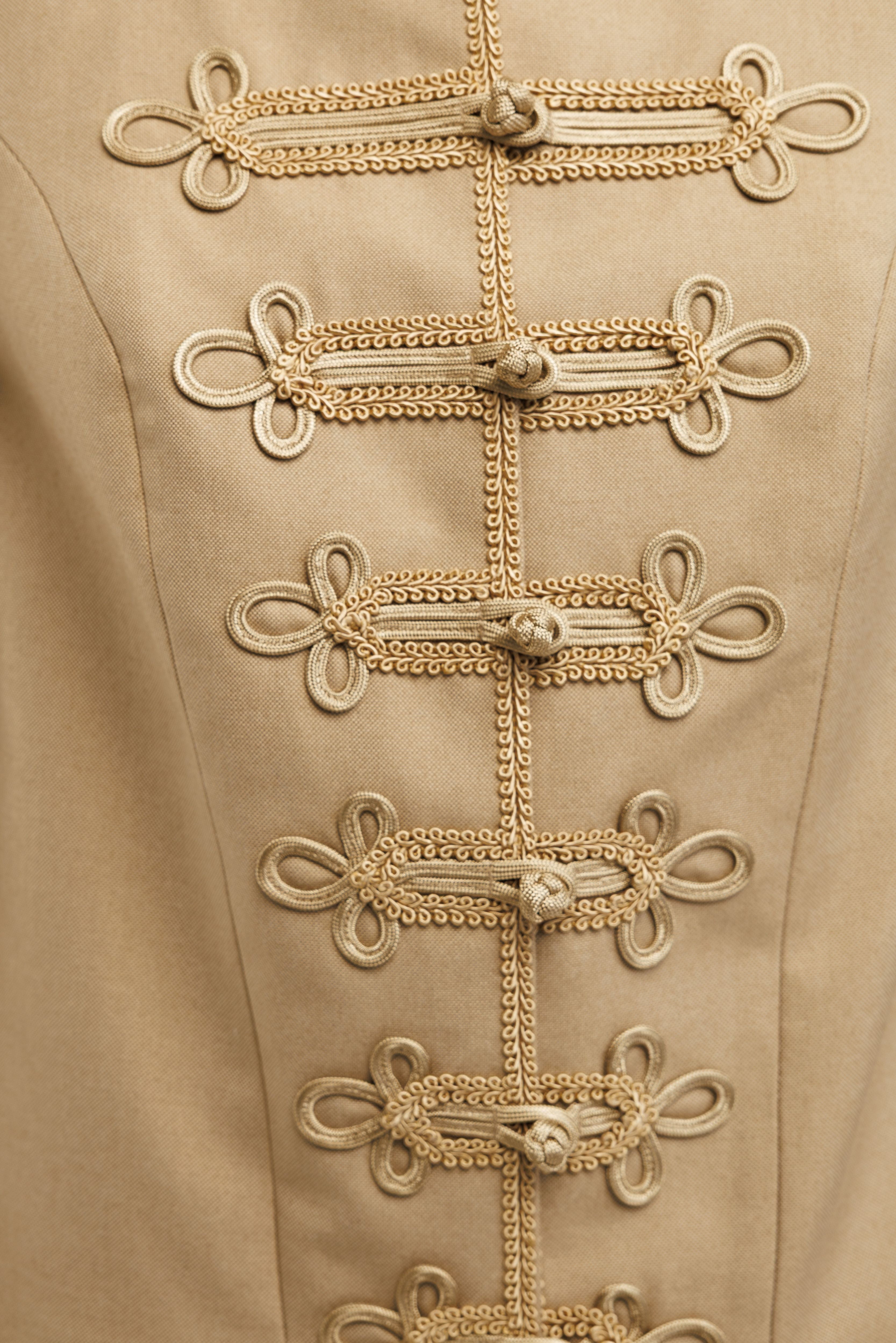 Woman wearing The Napoléon Jacket by Mimaussy