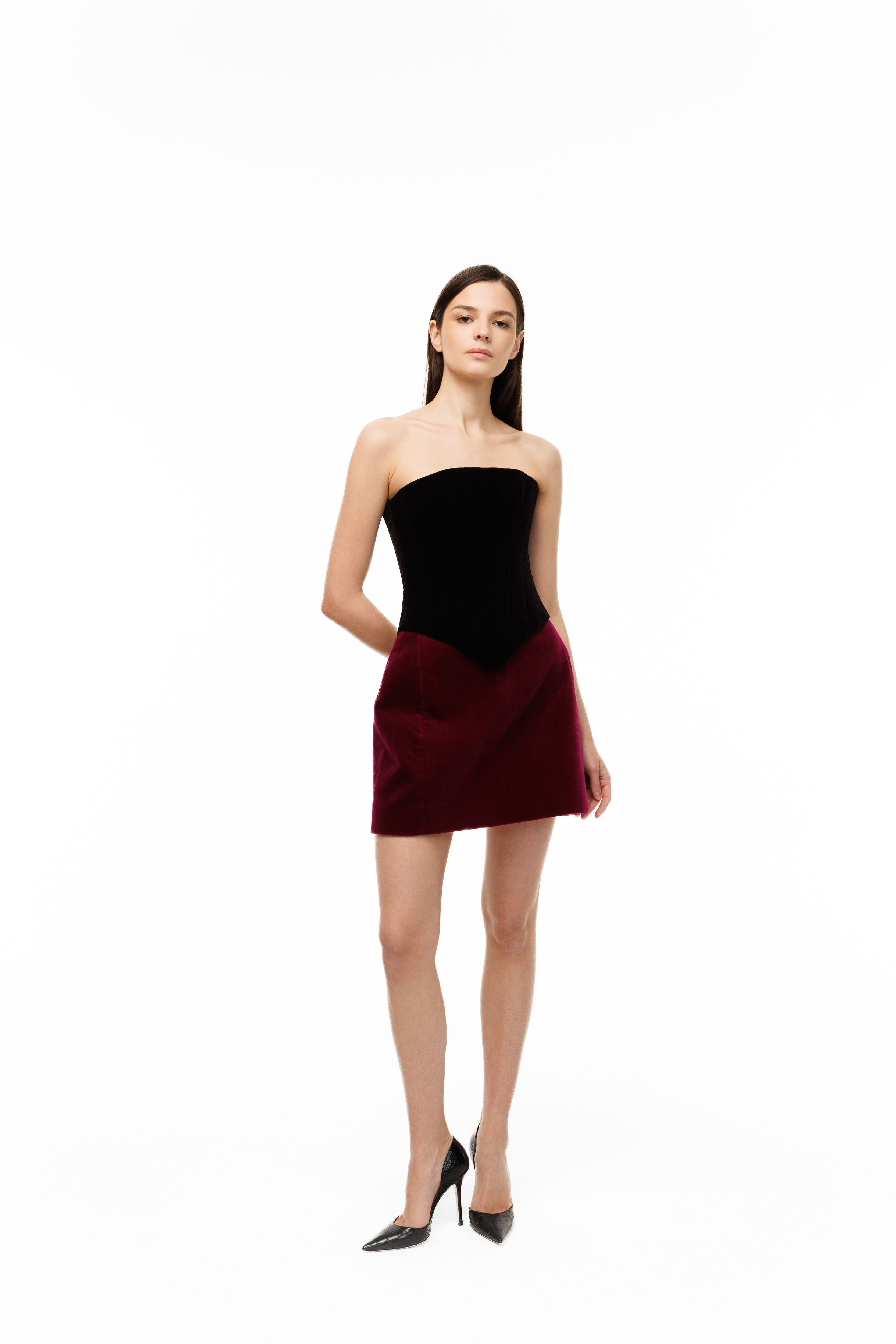 Velvet Noir Corset