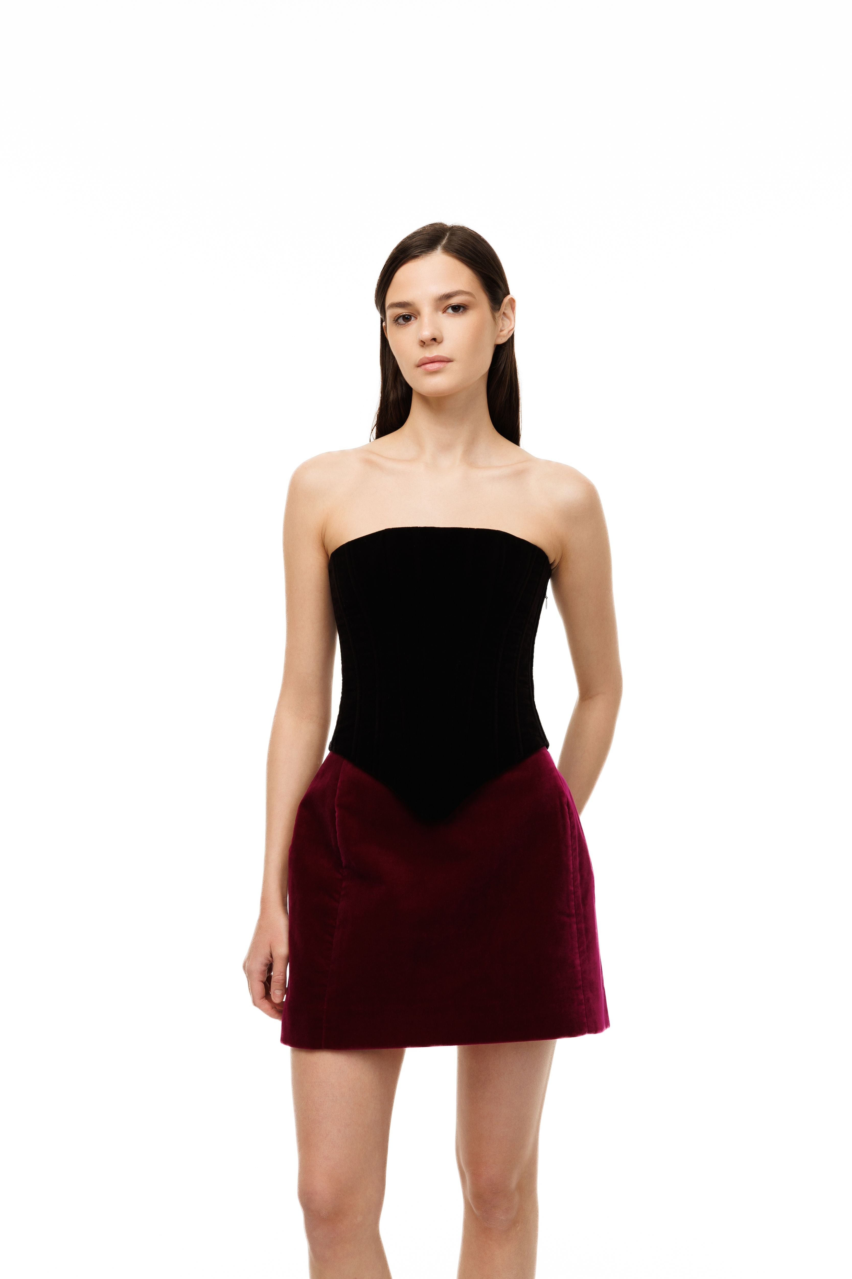 Velvet Noir Corset