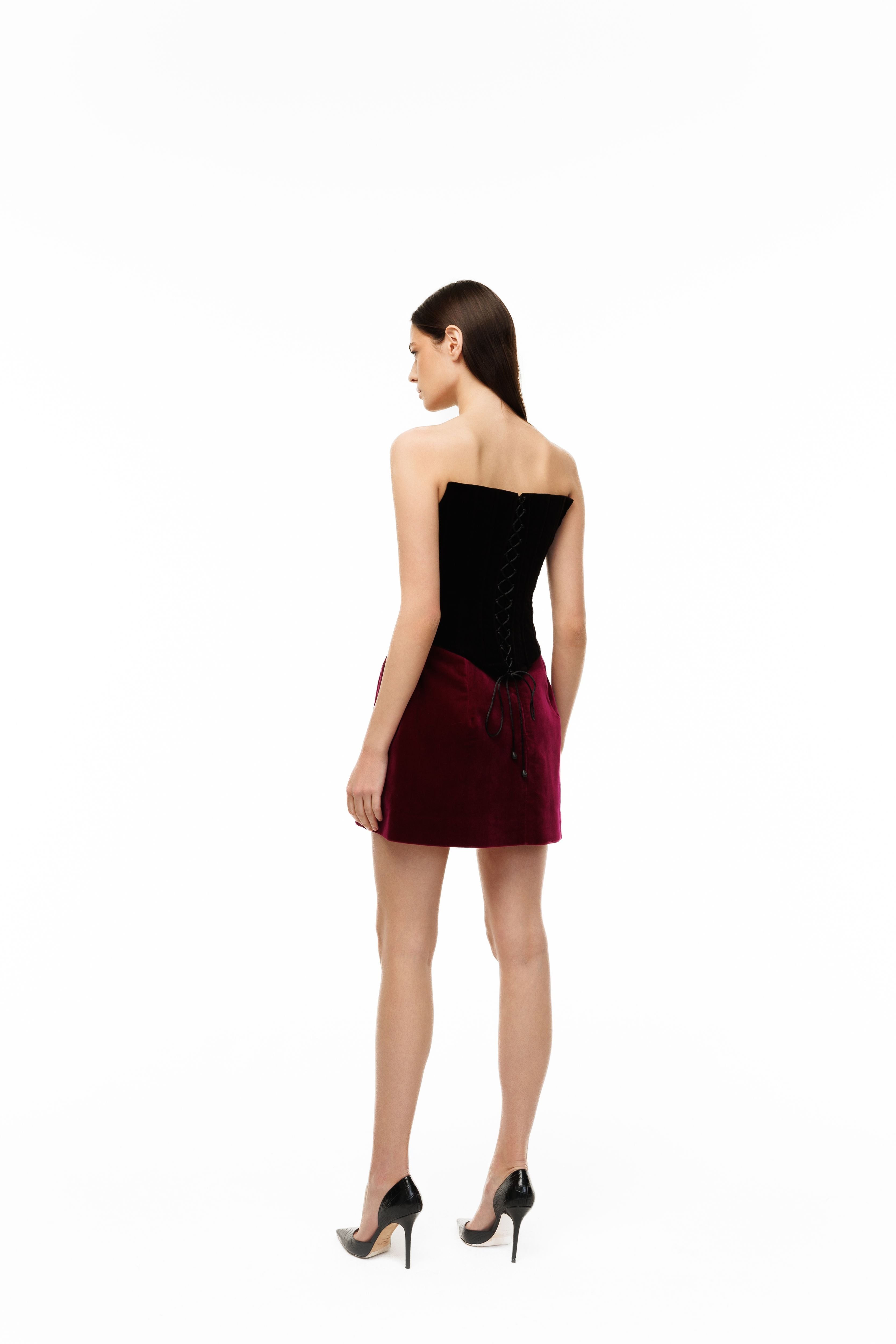 Velvet Noir Corset