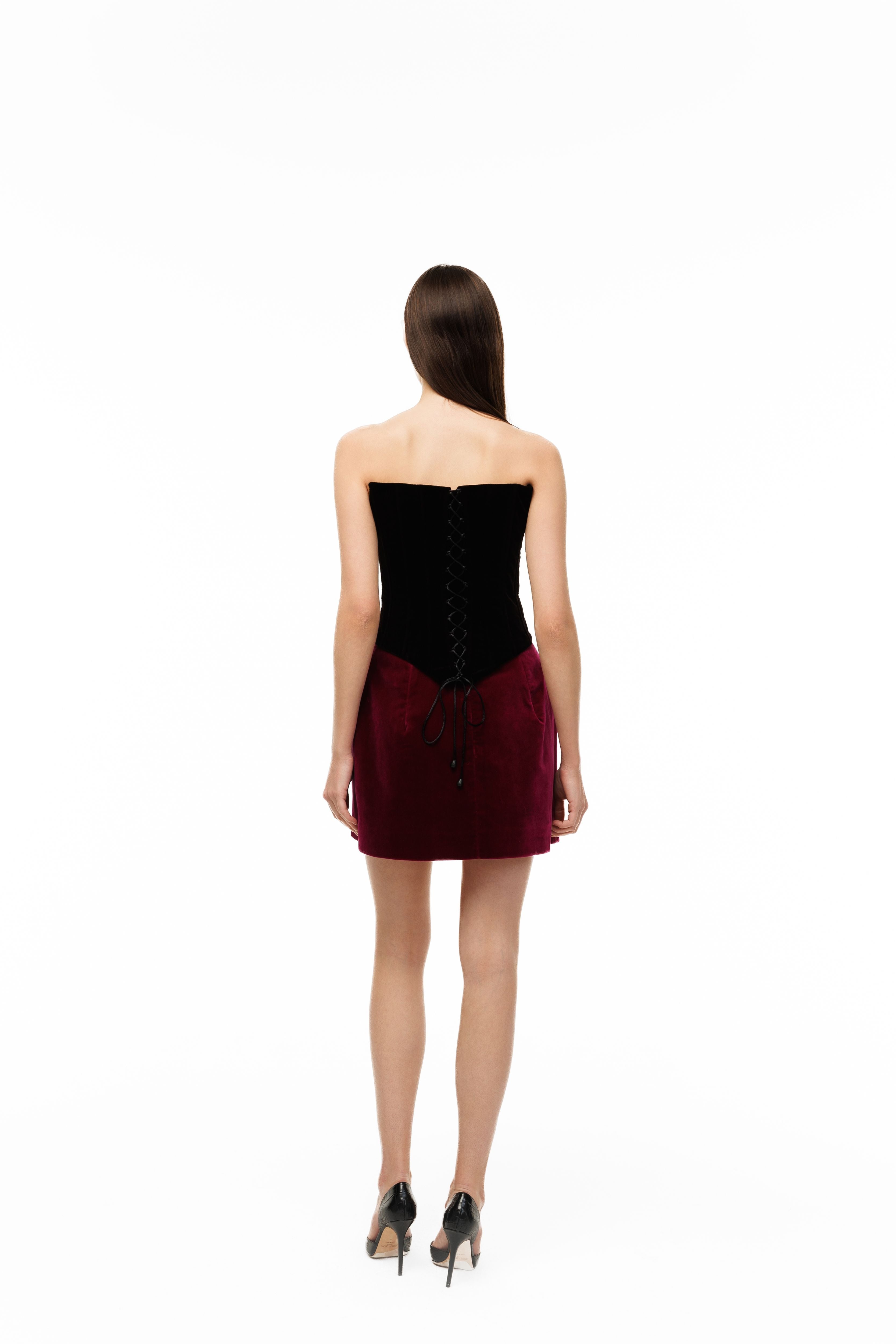 Velvet Noir Corset
