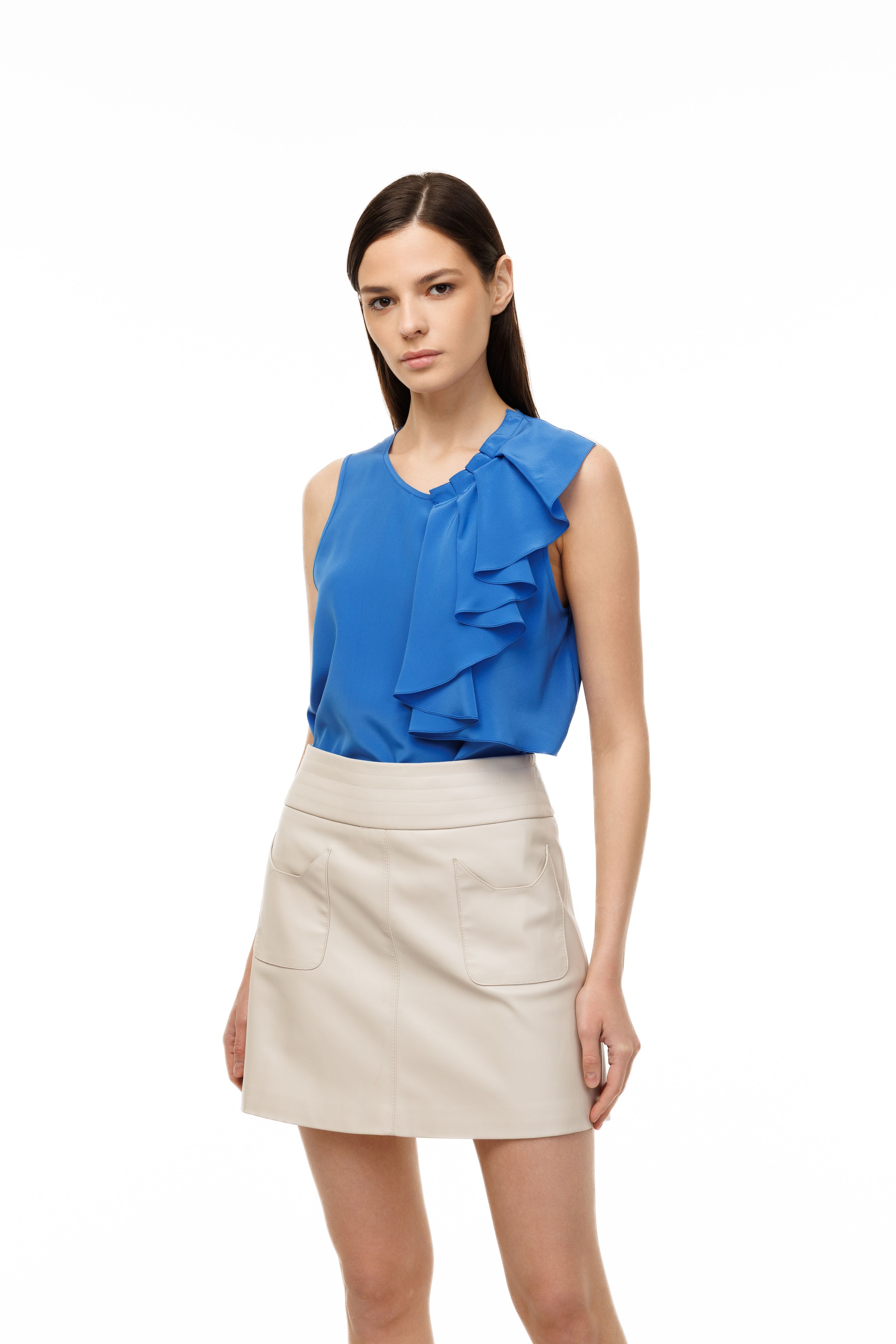 White Catty Skirt